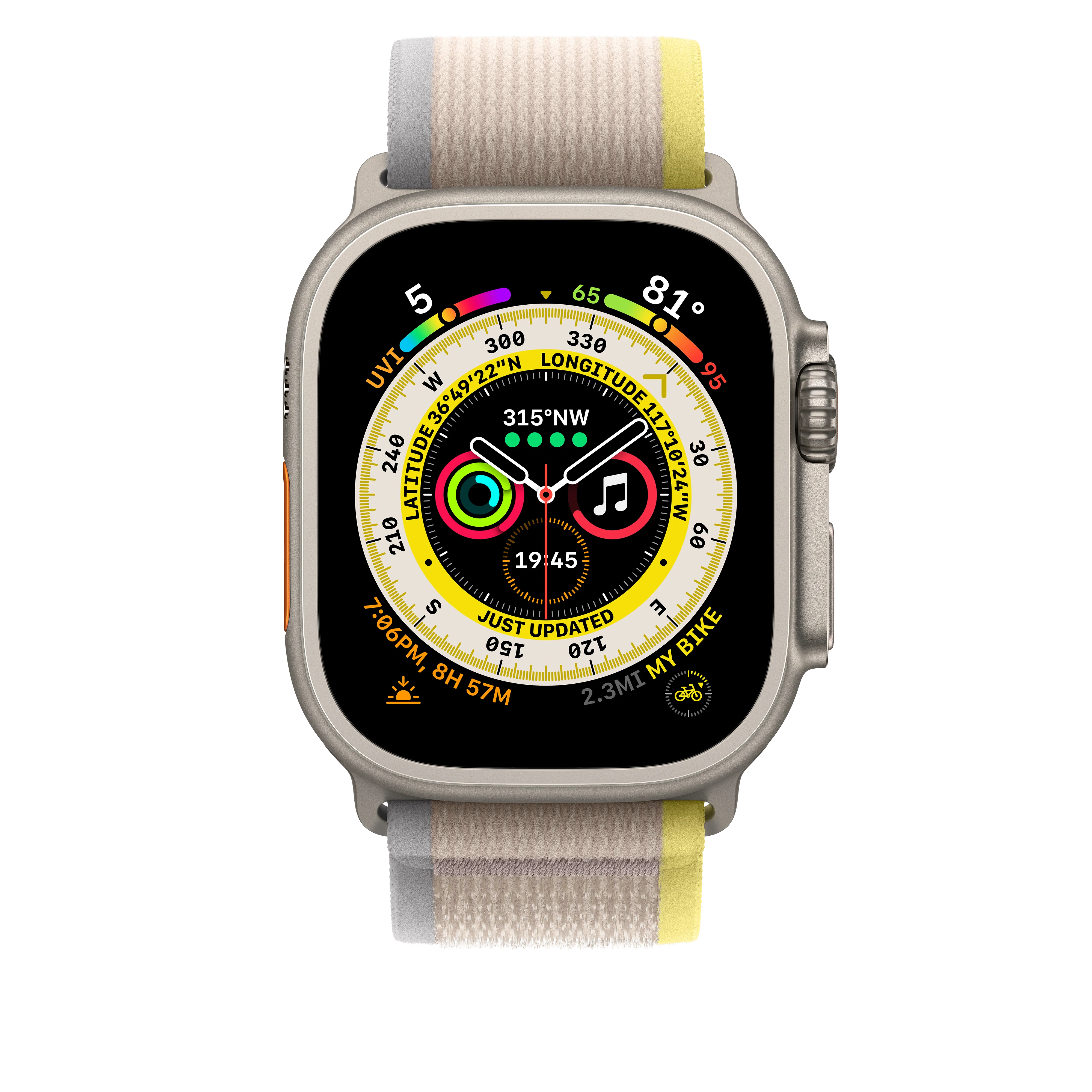 49mm Yellow/Beige Trail Loop - M/L - Image 3