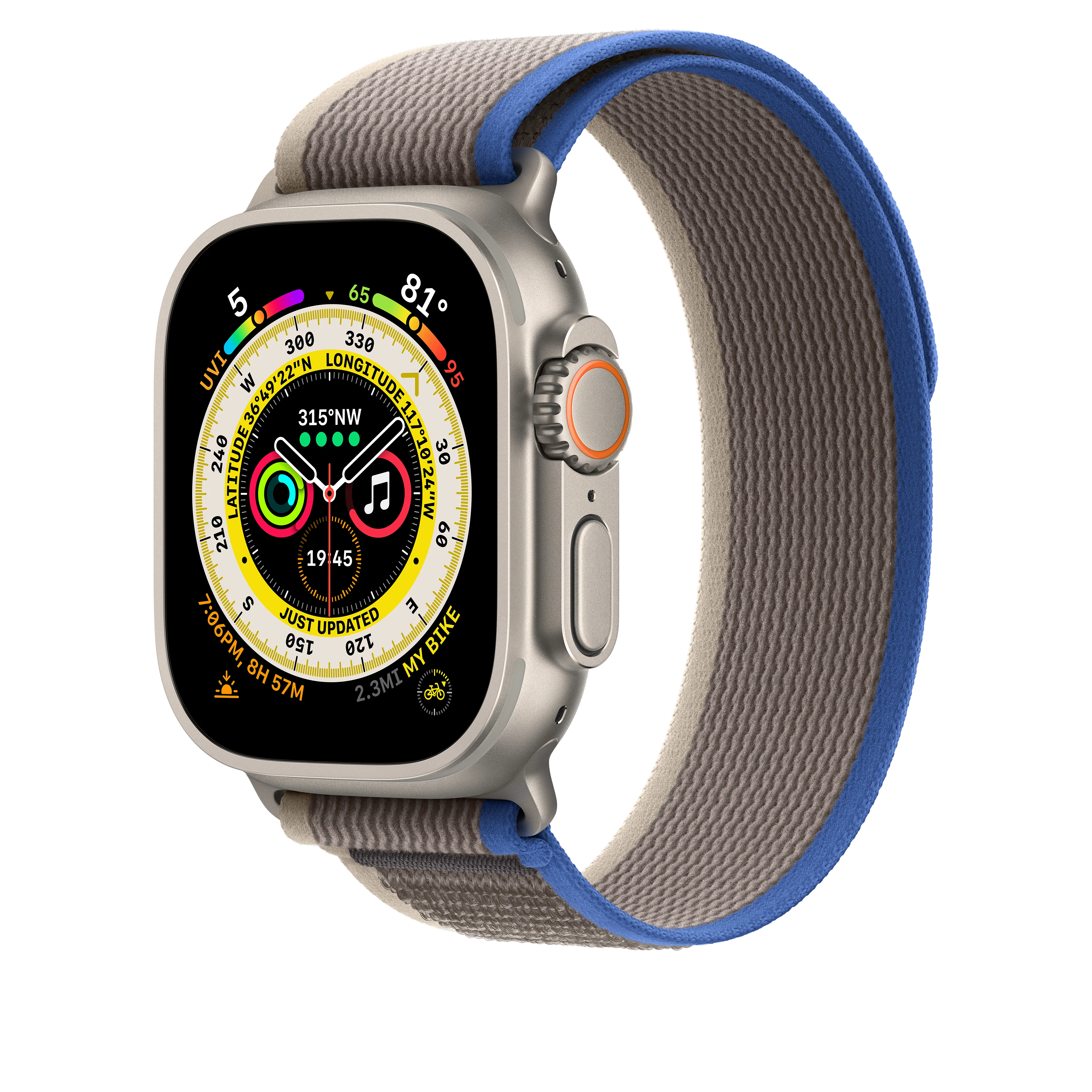 49mm Blue/Grey Trail Loop - S/M - Image 2