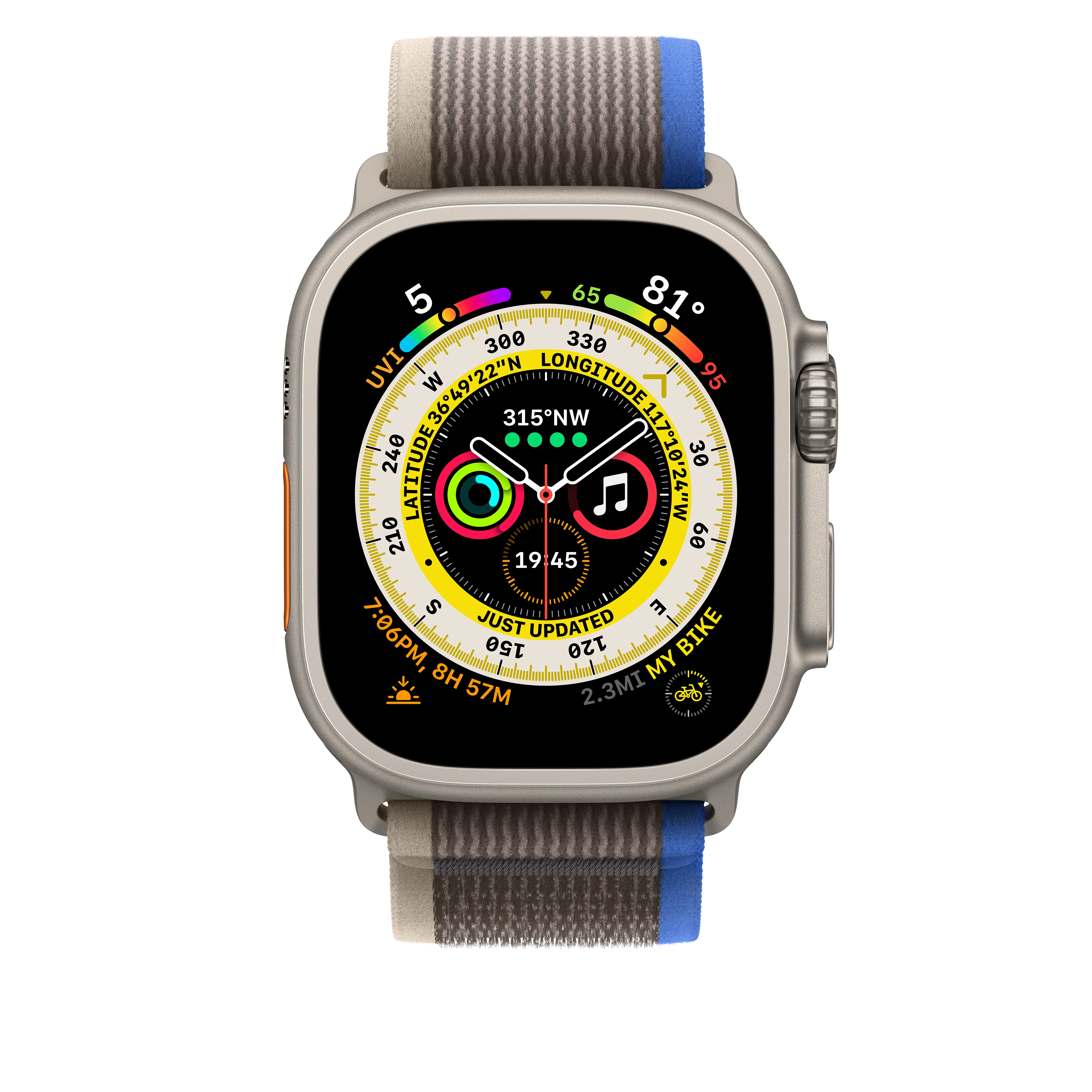 49mm Blue/Grey Trail Loop - S/M - Image 3