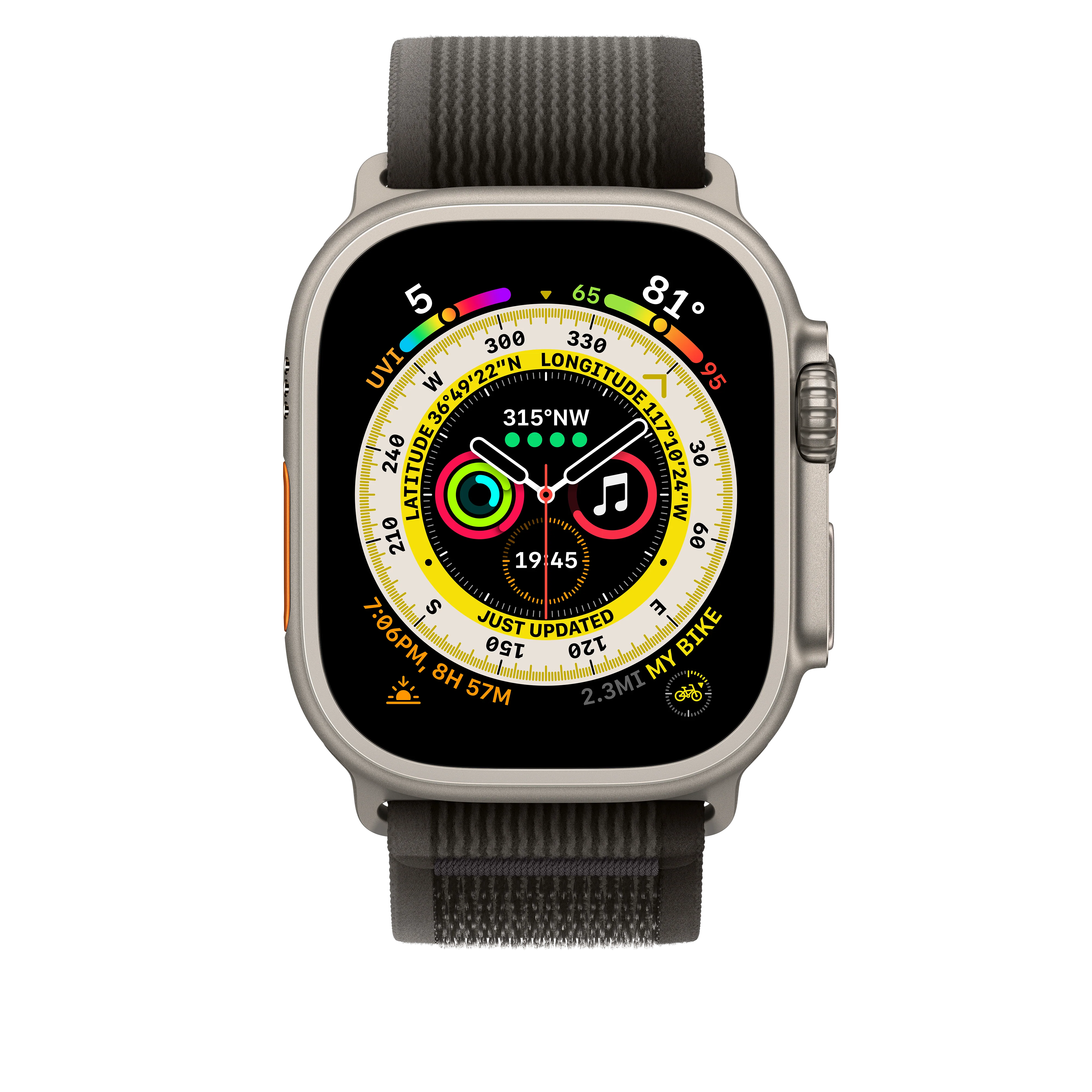 49mm Black/Grey Trail Loop - M/L - Image 3
