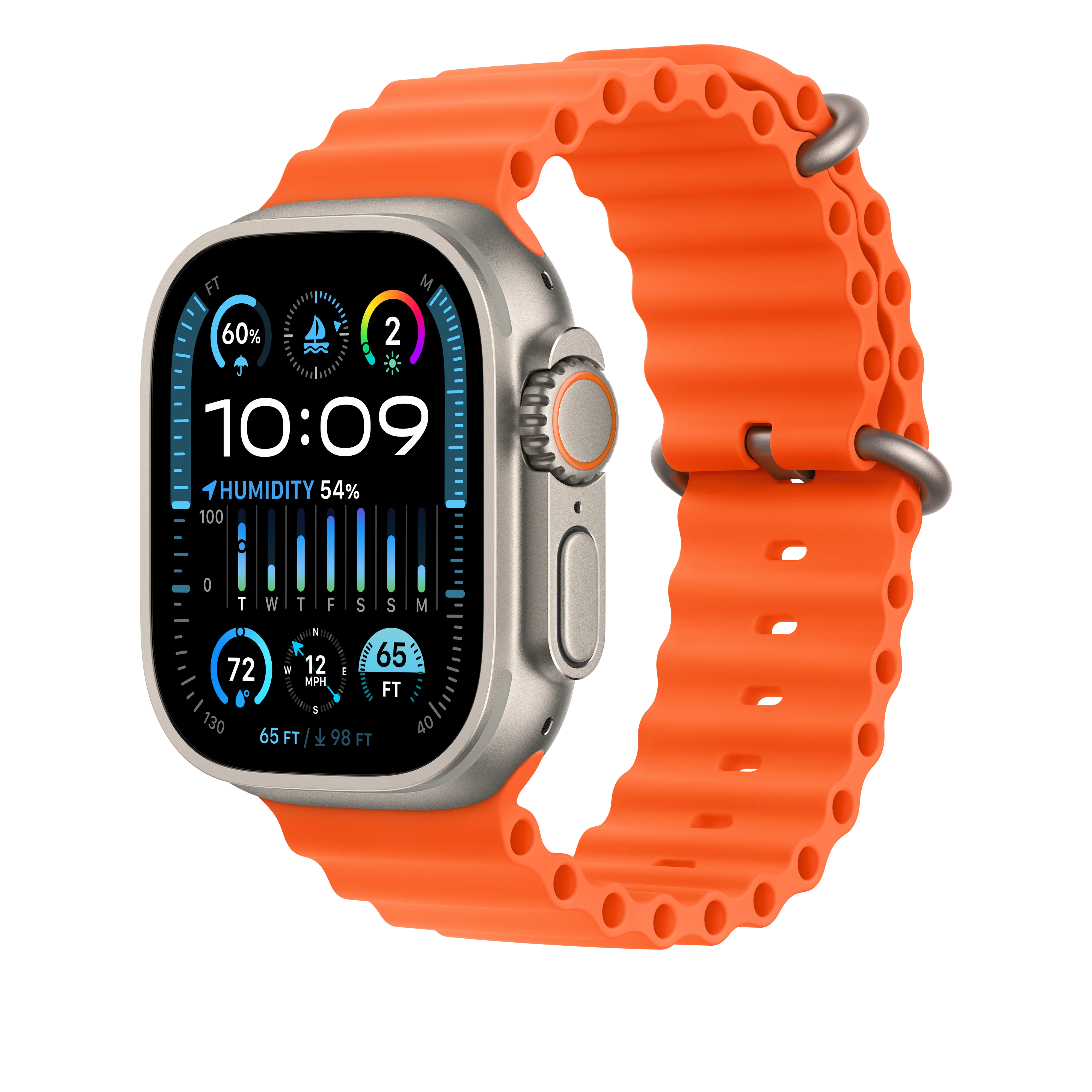 49mm Orange Ocean Band Extension - Image 2
