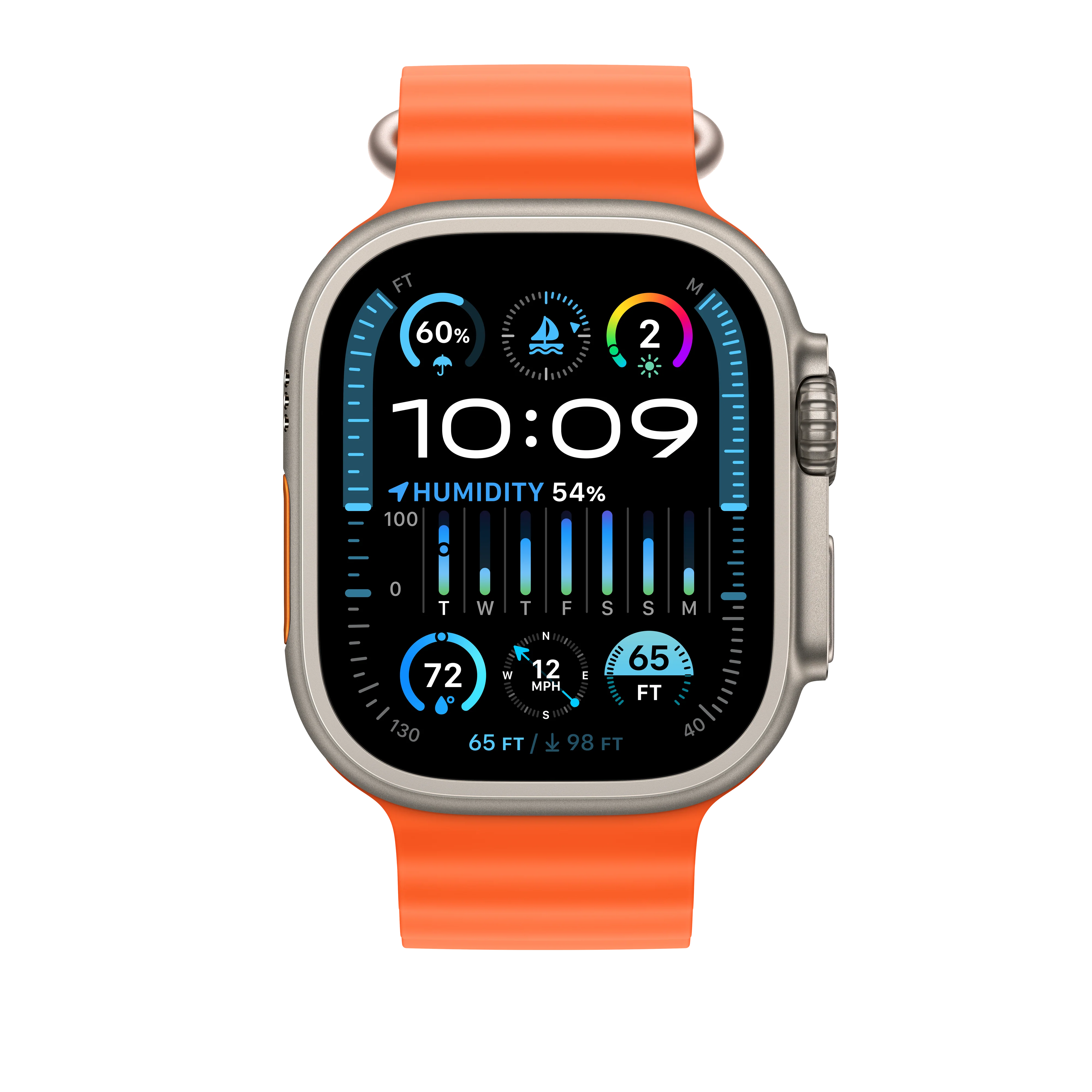 49mm Orange Ocean Band Extension - Image 3