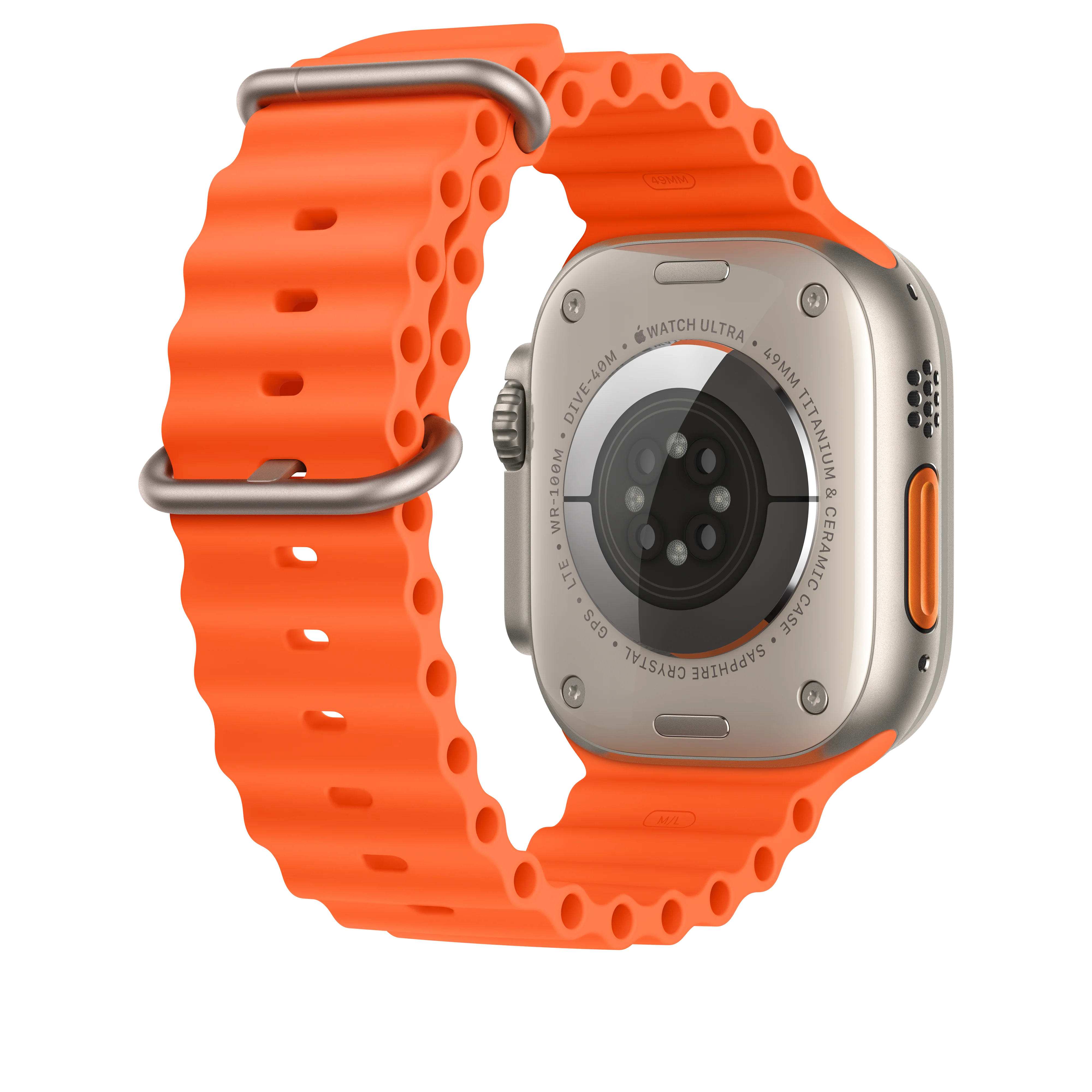 49mm Orange Ocean Band Extension - Image 4