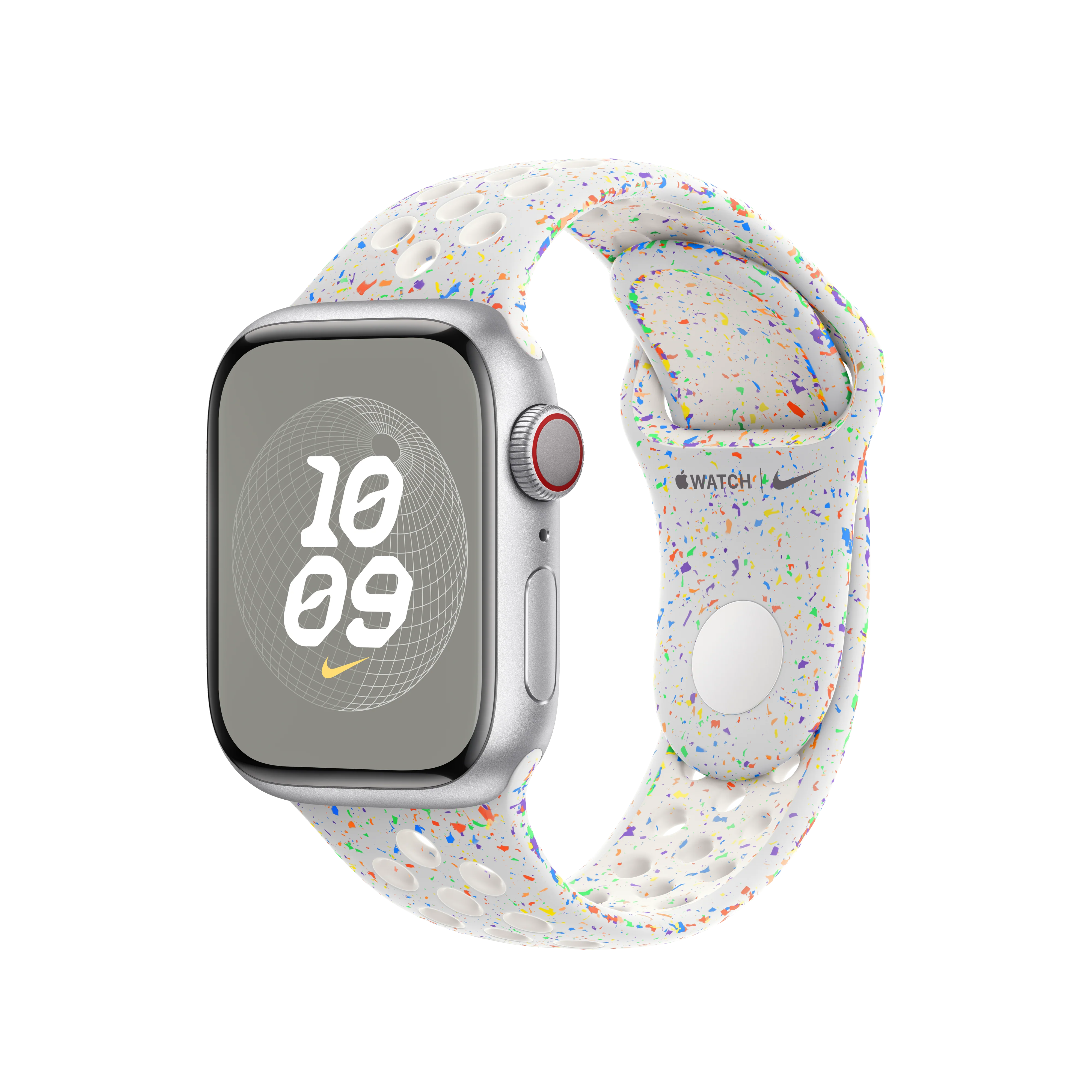 41mm Pure Platinum Nike Sport Band - S/M - Image 2