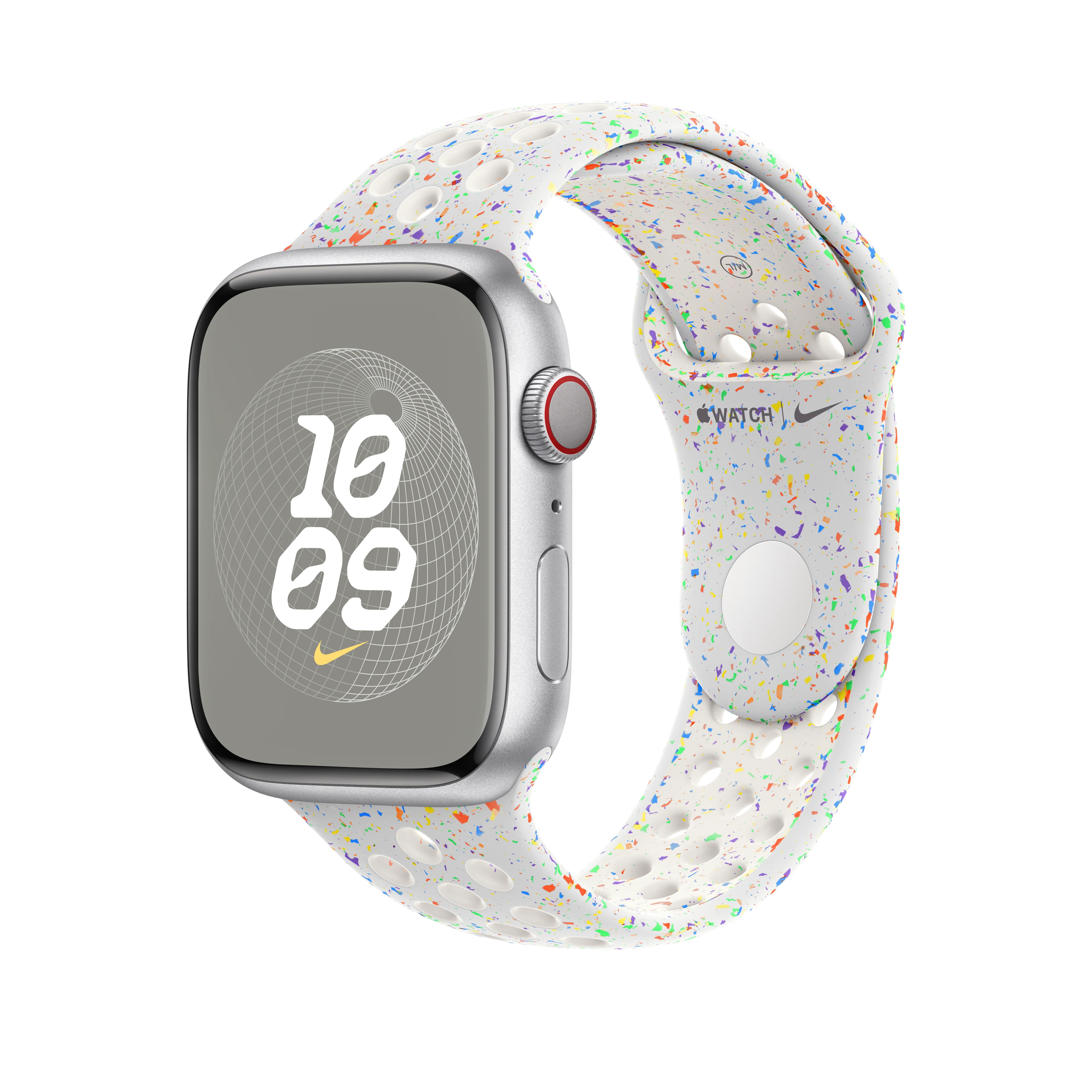45mm Pure Platinum Nike Sport Band - M/L - Image 2