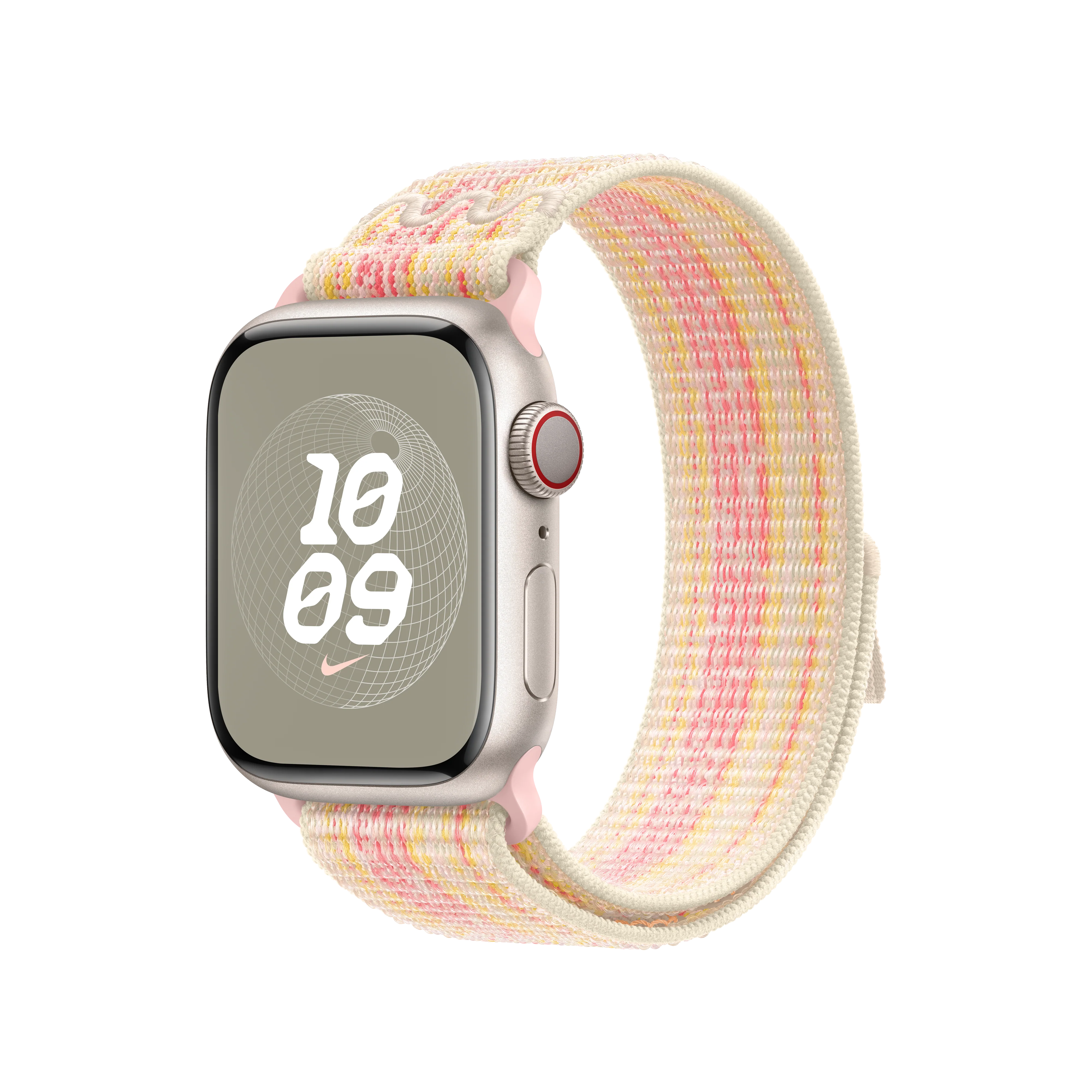 41mm Starlight/Pink Nike Sport Loop - Image 2