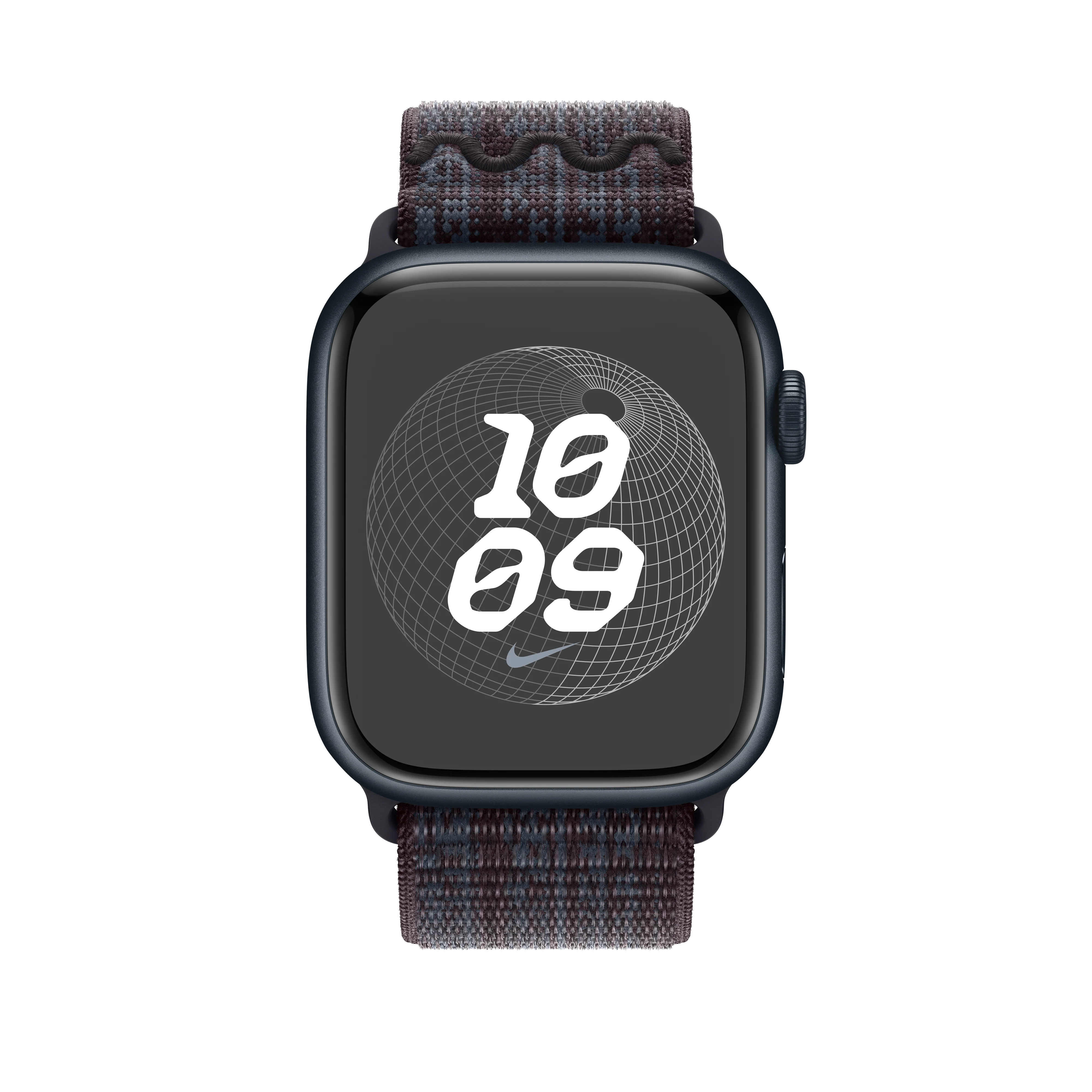45mm Black/Blue Nike Sport Loop - Image 3