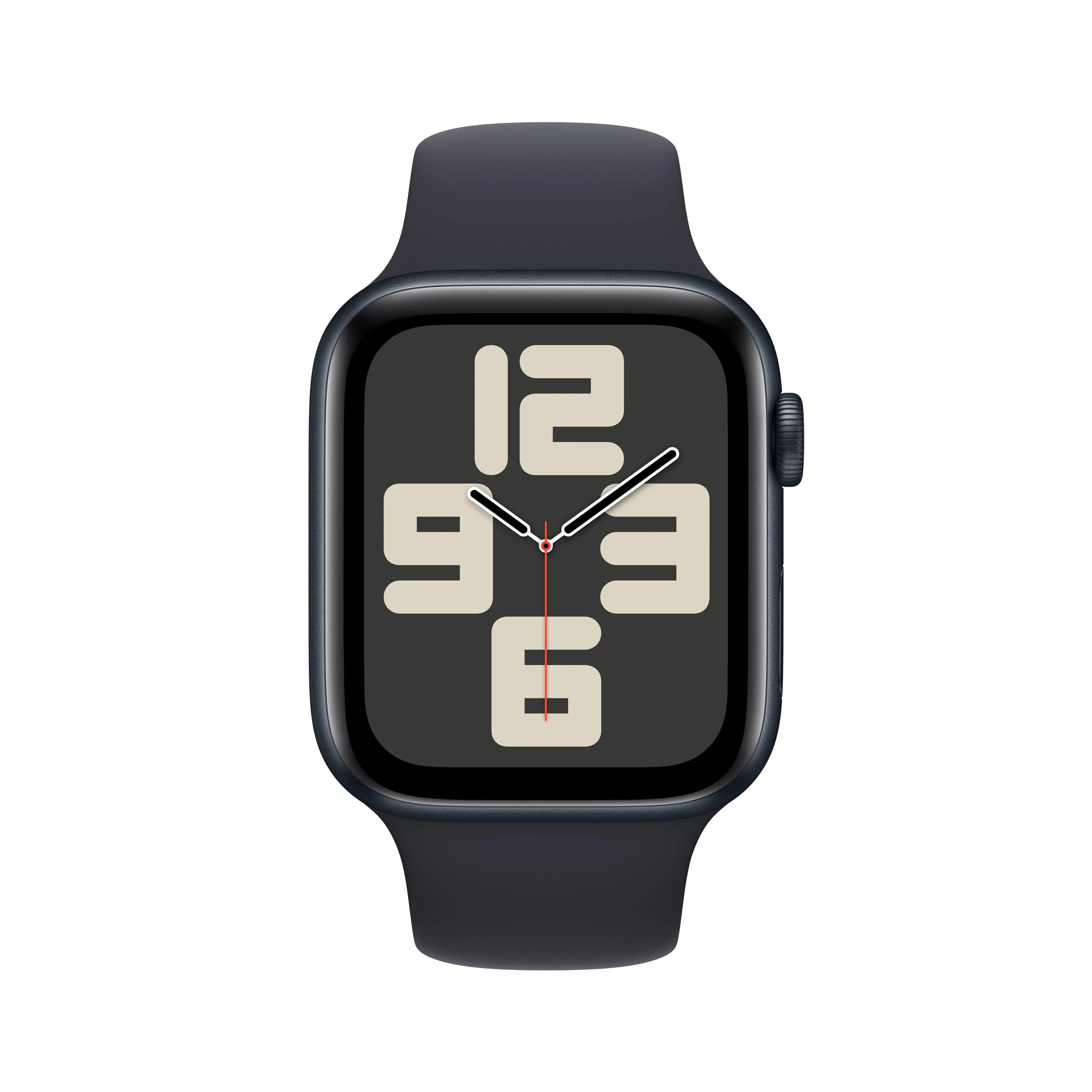 Apple Watch SE GPS 44mm Midnight Aluminium Case with Midnight Sport Band - M/L - Image 2