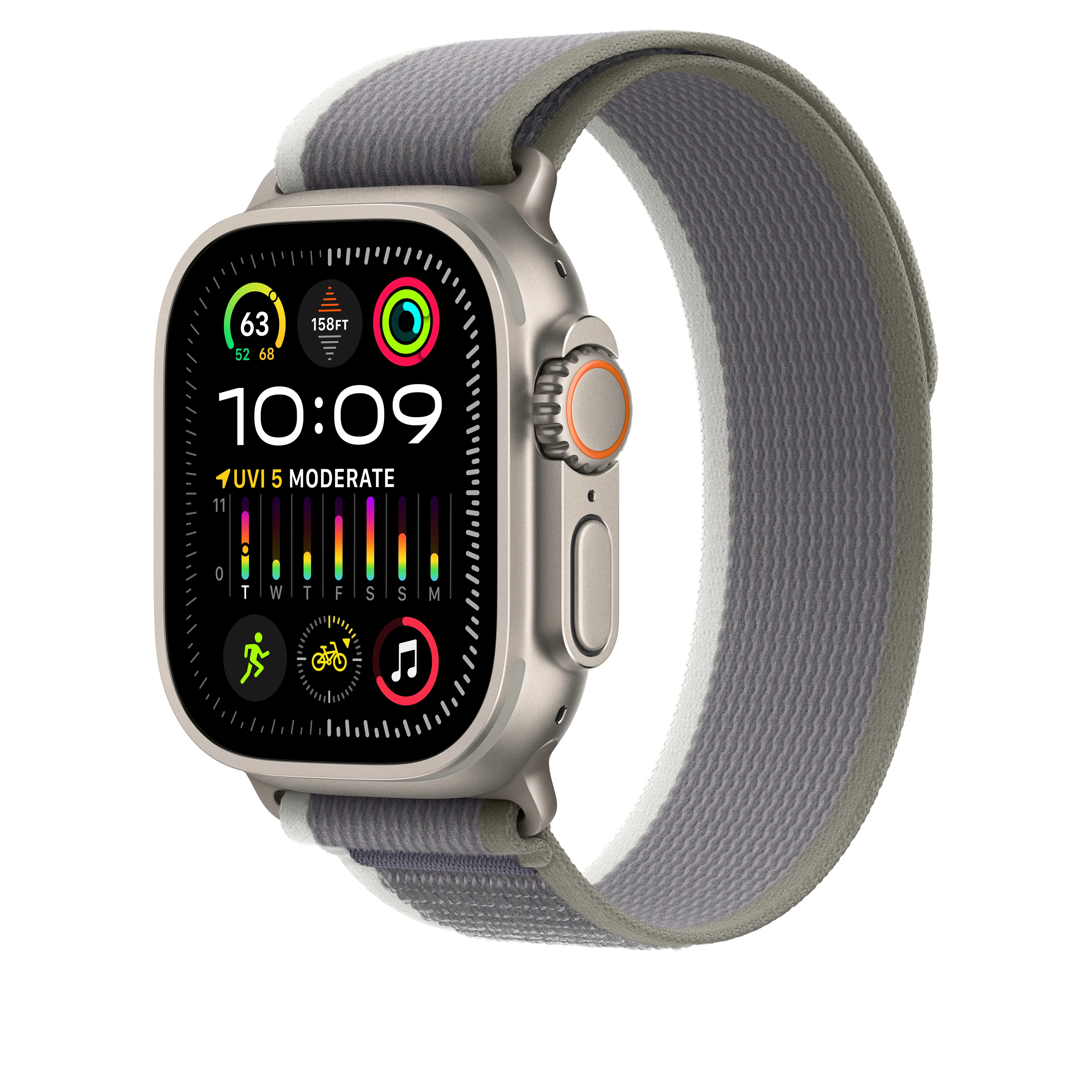 49mm Green/Grey Trail Loop - S/M - Image 2