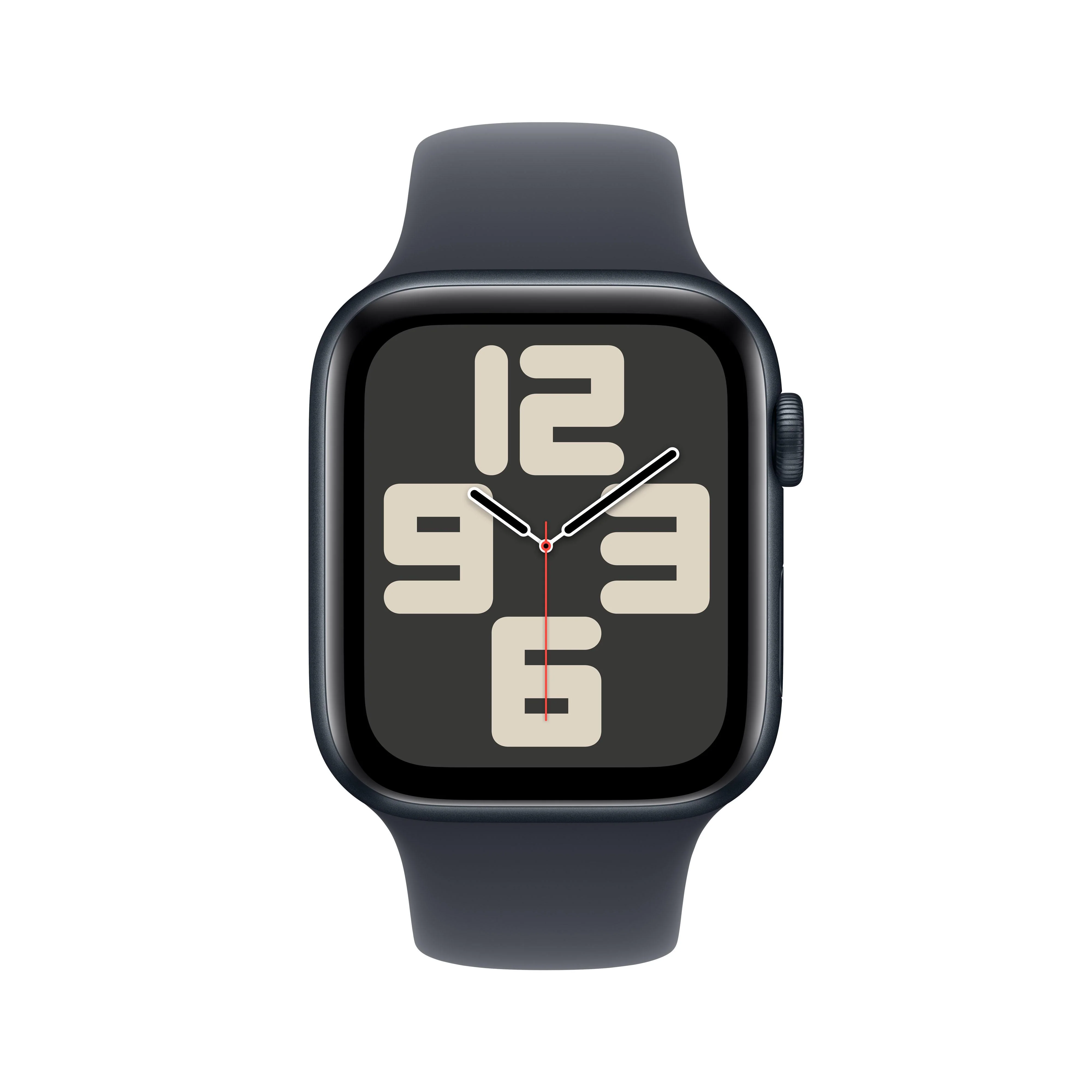 Apple Watch SE GPS 44mm Midnight Aluminium Case with Midnight Sport Band - S/M - Image 2