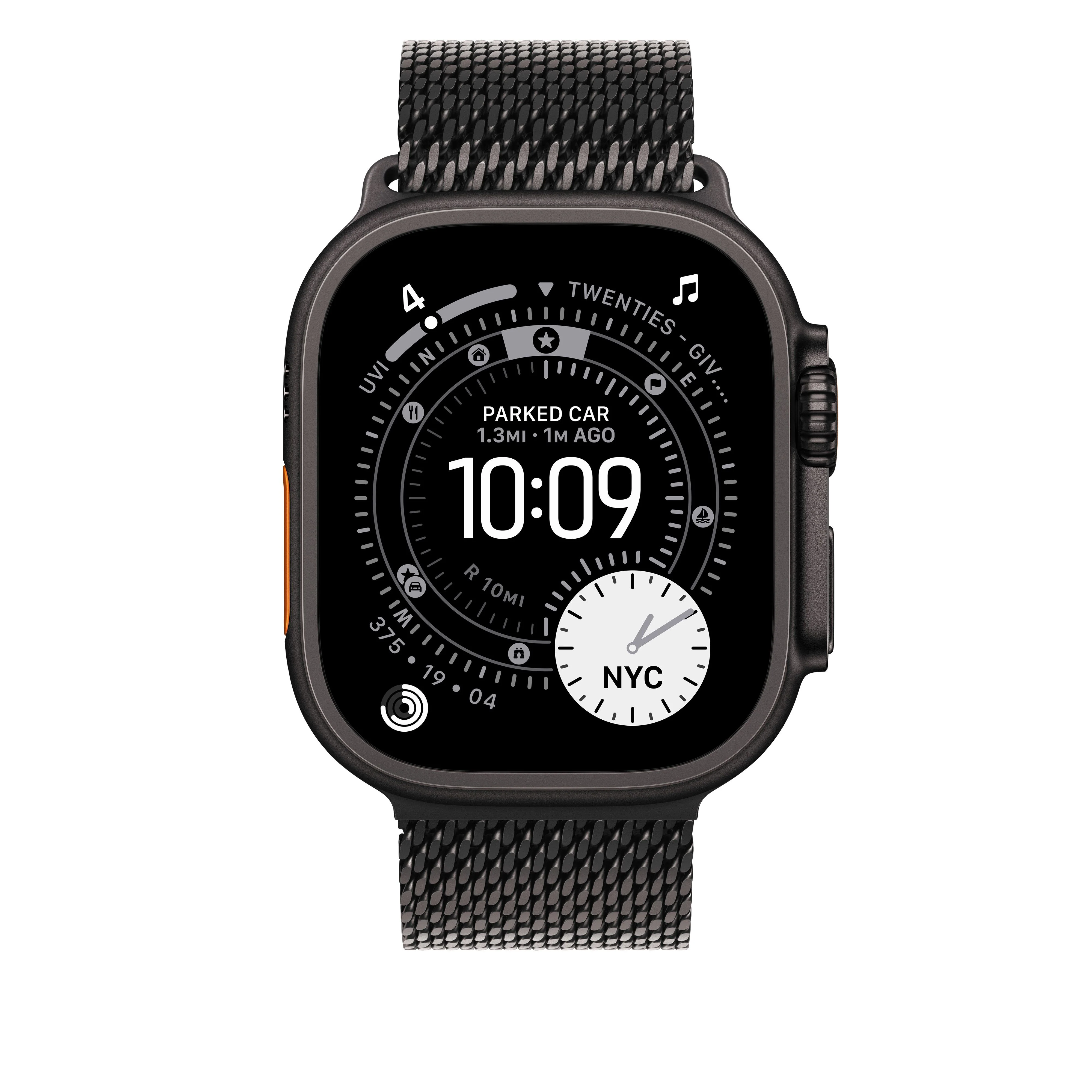 49mm Black Titanium Milanese Loop - Large - Image 3