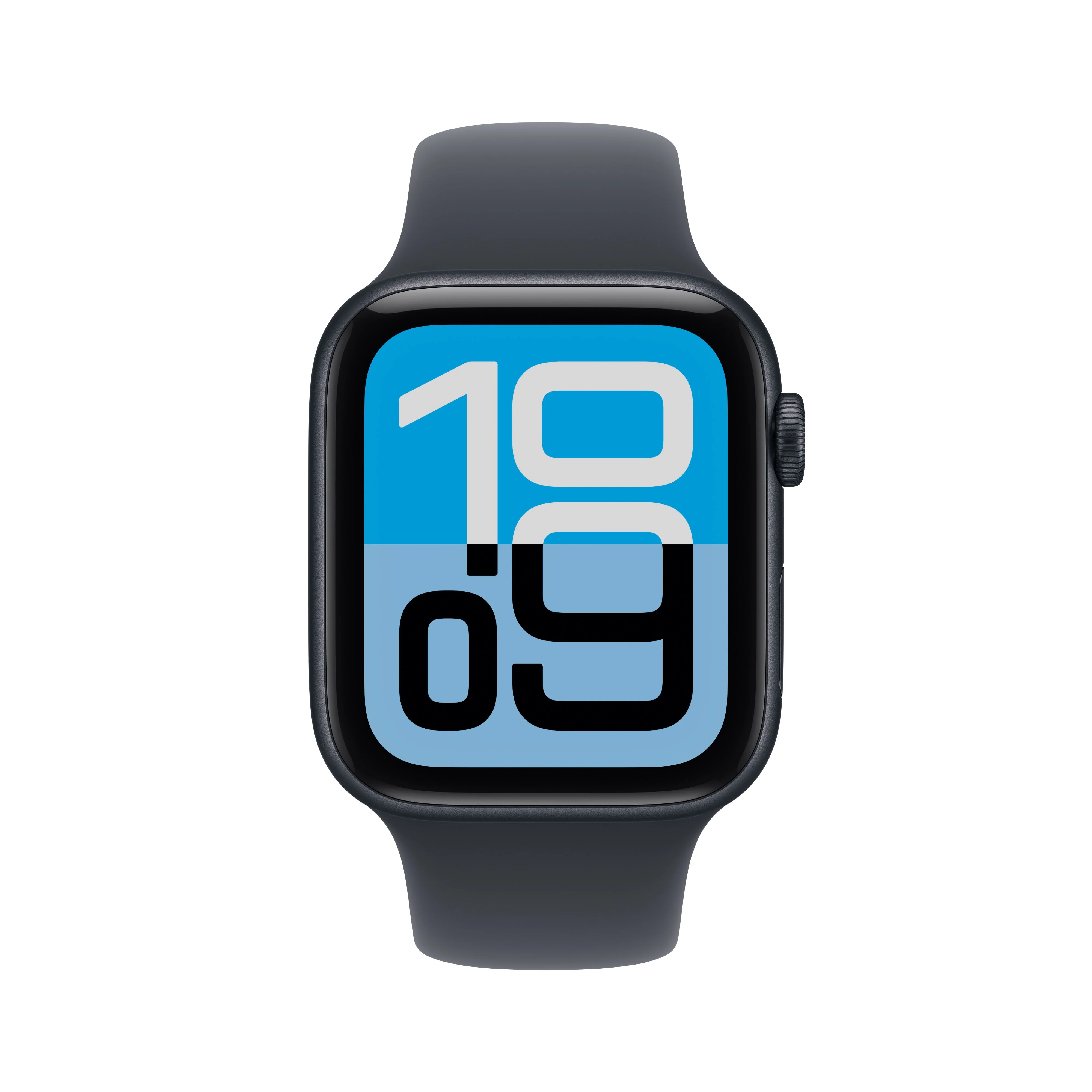 Apple Watch SE 3 GPS 44mm Midnight Aluminium Case with Midnight Sport Band - S/M - Image 2