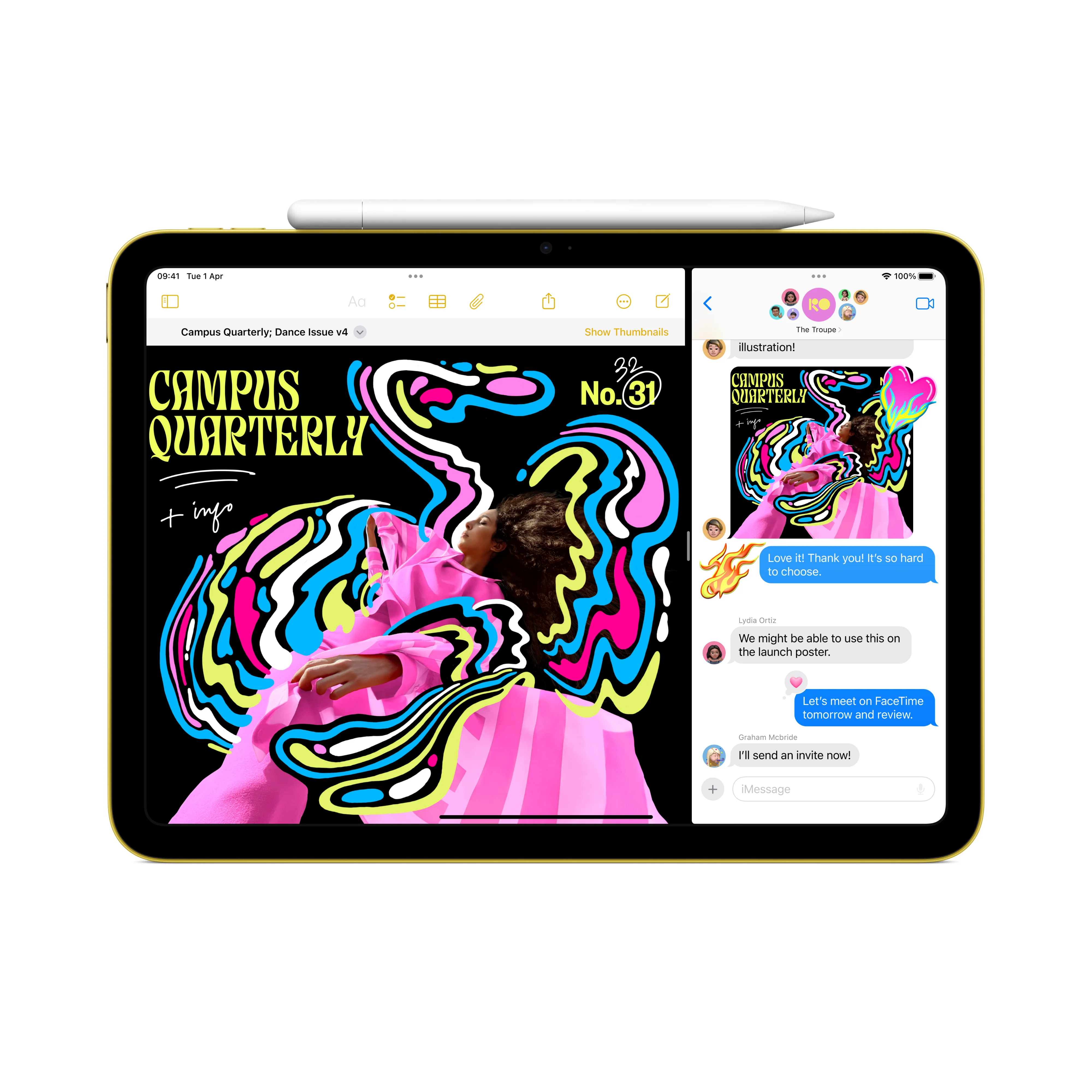iPad Wi-Fi 512GB - Pink (A16) - Image 4