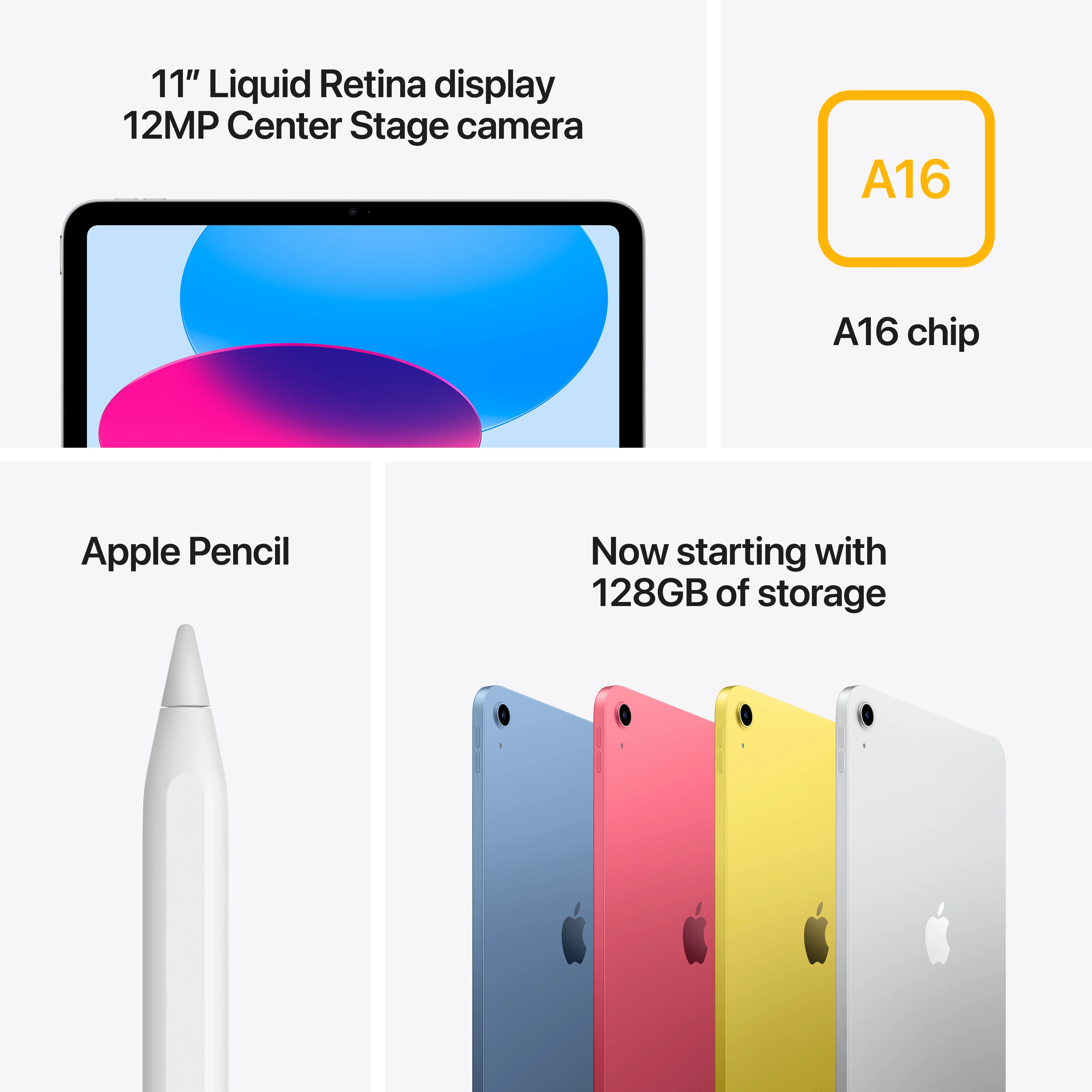 iPad Wi-Fi + Cellular 256GB - Silver (A16) - Image 7