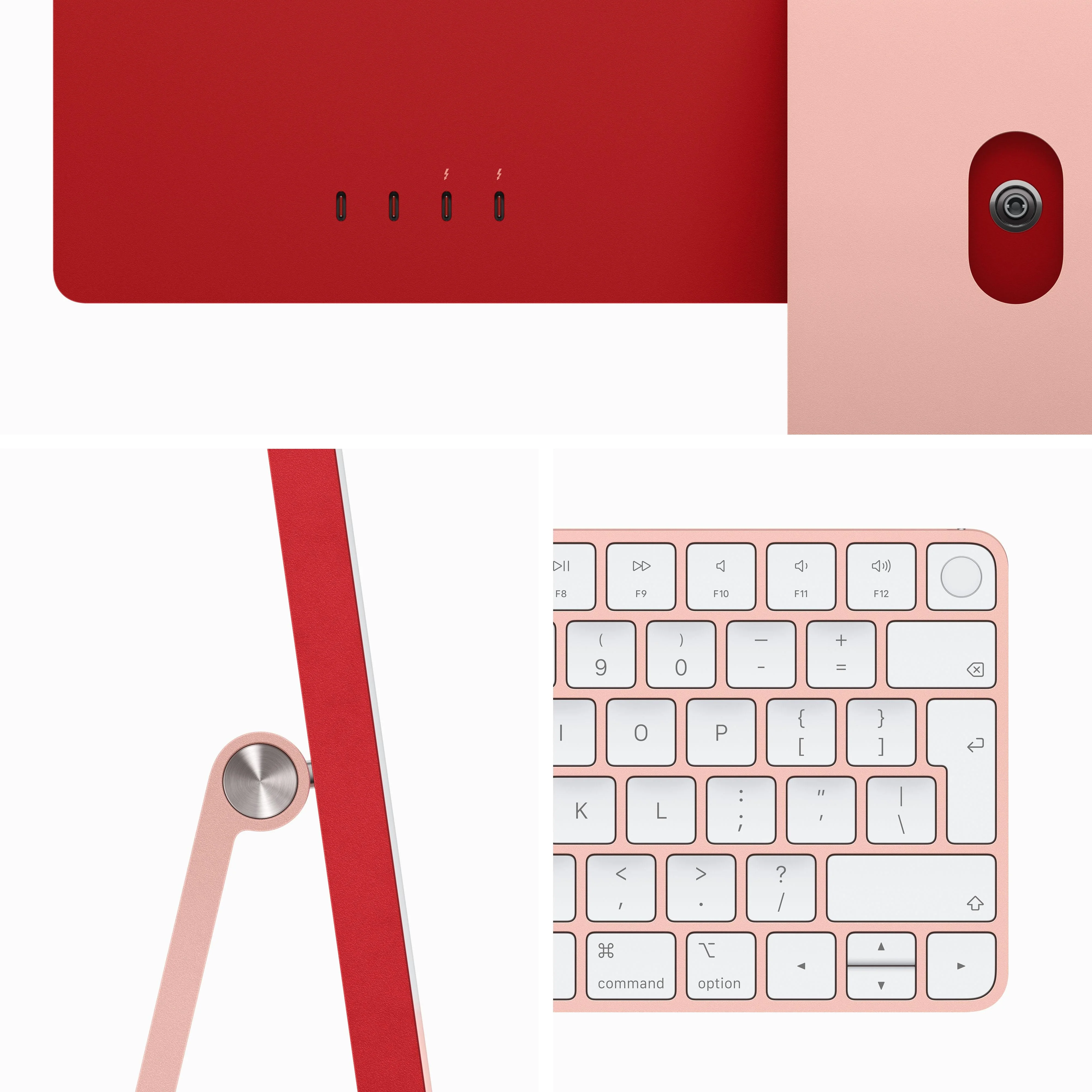 24-inch iMac with Retina 4.5K display: Apple M3 chip with 8‑core CPU and 10‑core GPU, 256GB SSD - Pink - Image 3