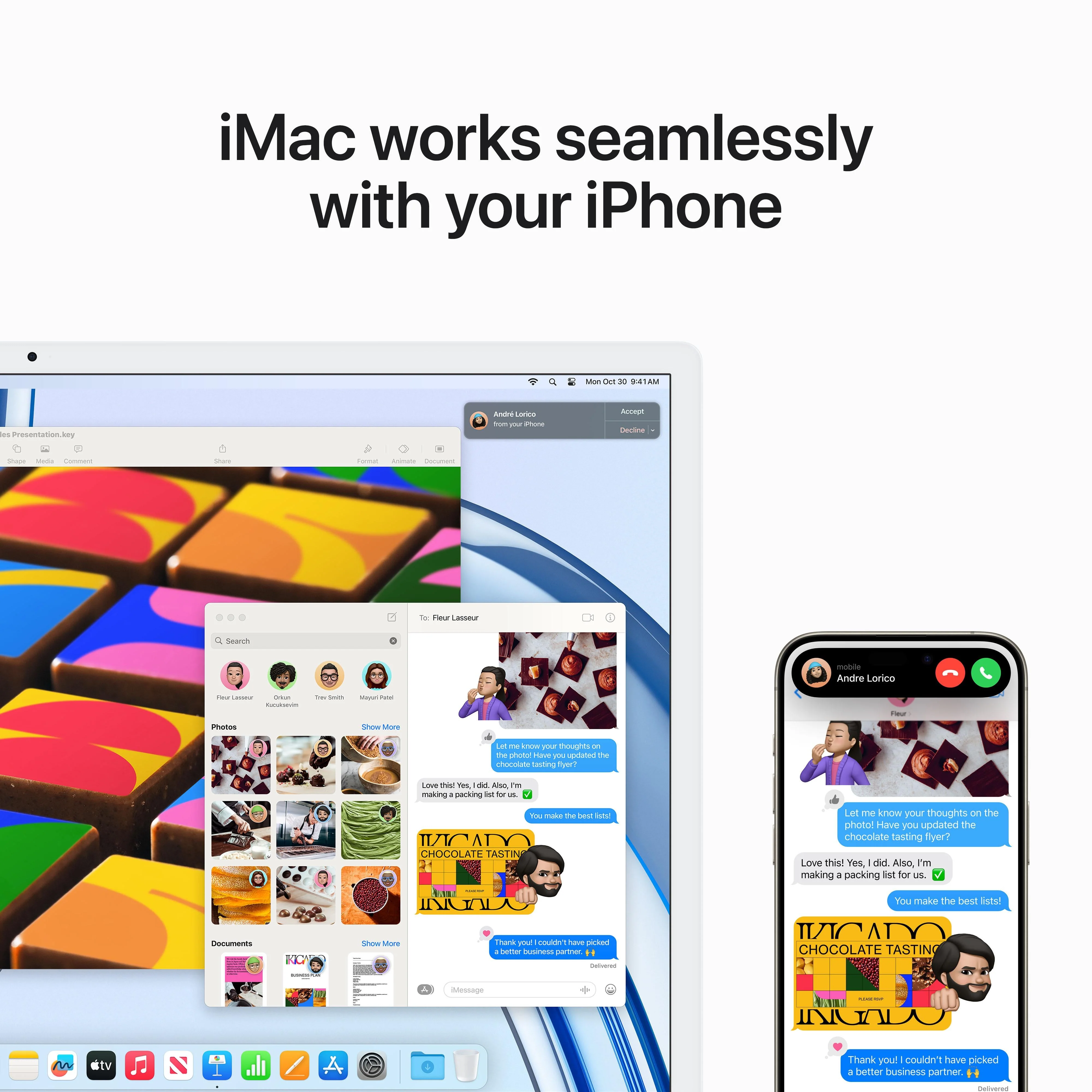 24-inch iMac with Retina 4.5K display: Apple M3 chip with 8‑core CPU and 10‑core GPU, 256GB SSD - Purple - Image 7