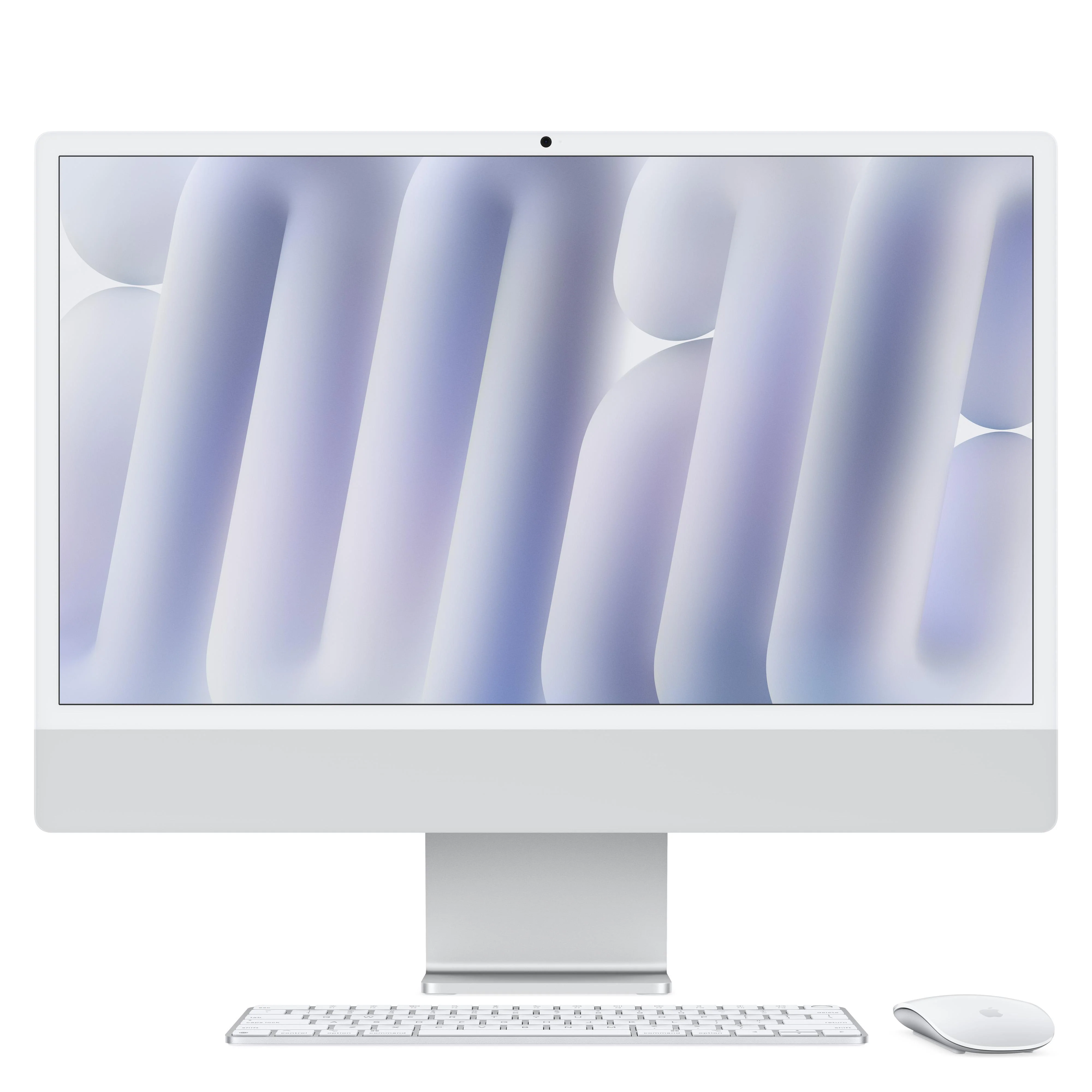 24-inch iMac with Retina 4.5K display: Apple M4 chip with 10-core CPU and 10-core GPU, 256GB SSD , Nano-texture glass - Silver