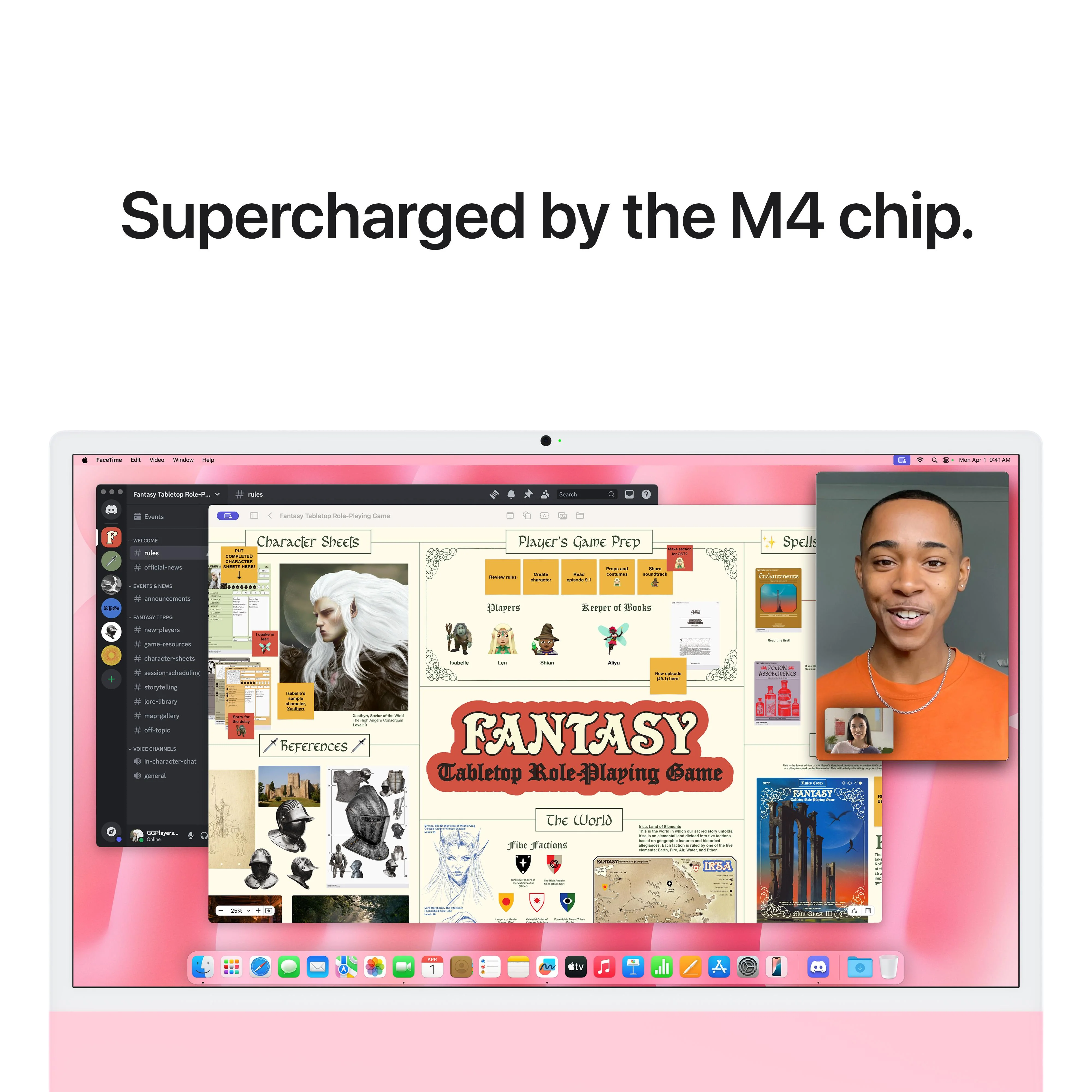 24-inch iMac with Retina 4.5K display: Apple M4 chip with 8-core CPU and 8‑core GPU, 256GB SSD - Pink - Image 6