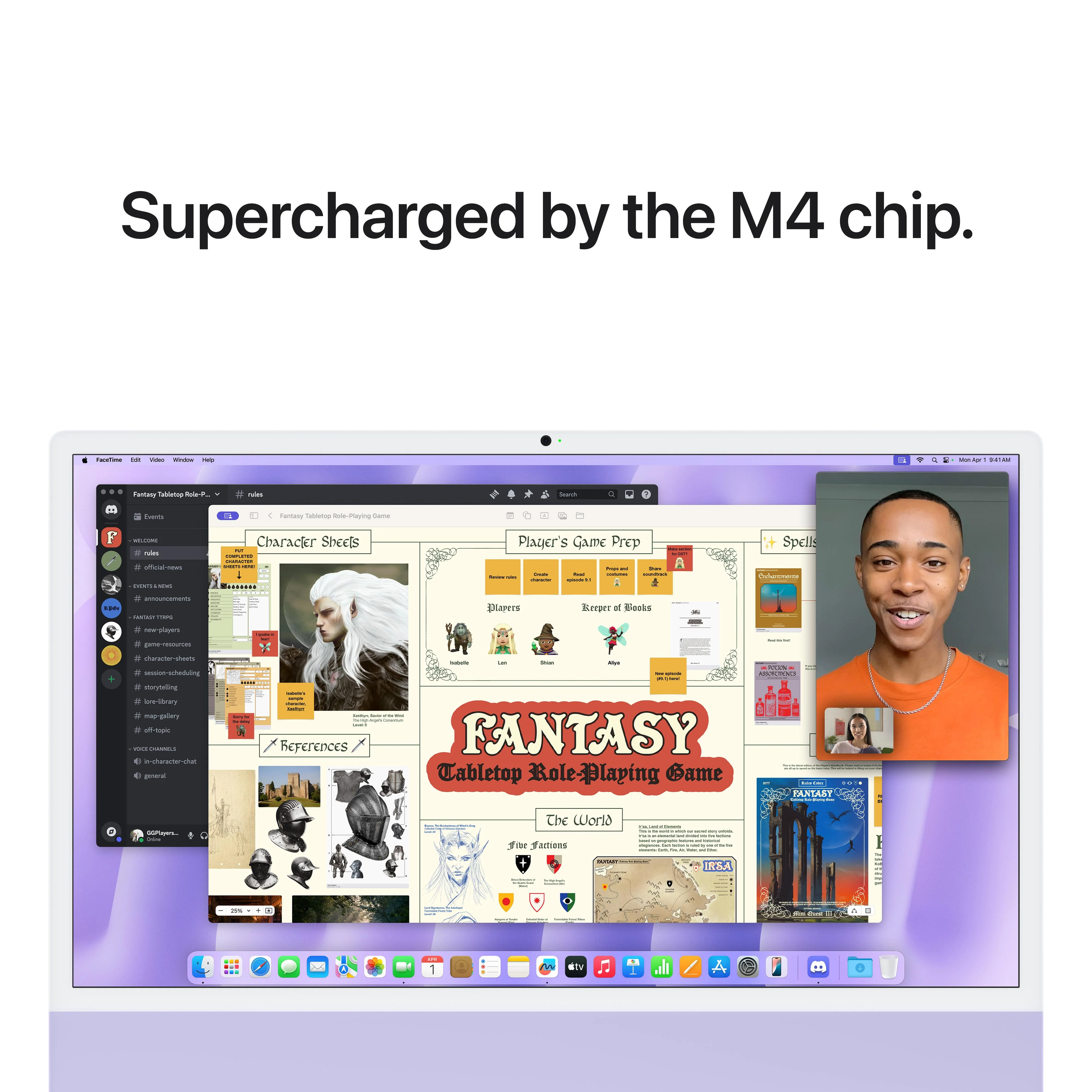 24-inch iMac with Retina 4.5K display: Apple M4 chip with 8-core CPU and 8‑core GPU, 256GB SSD - Purple - Image 6