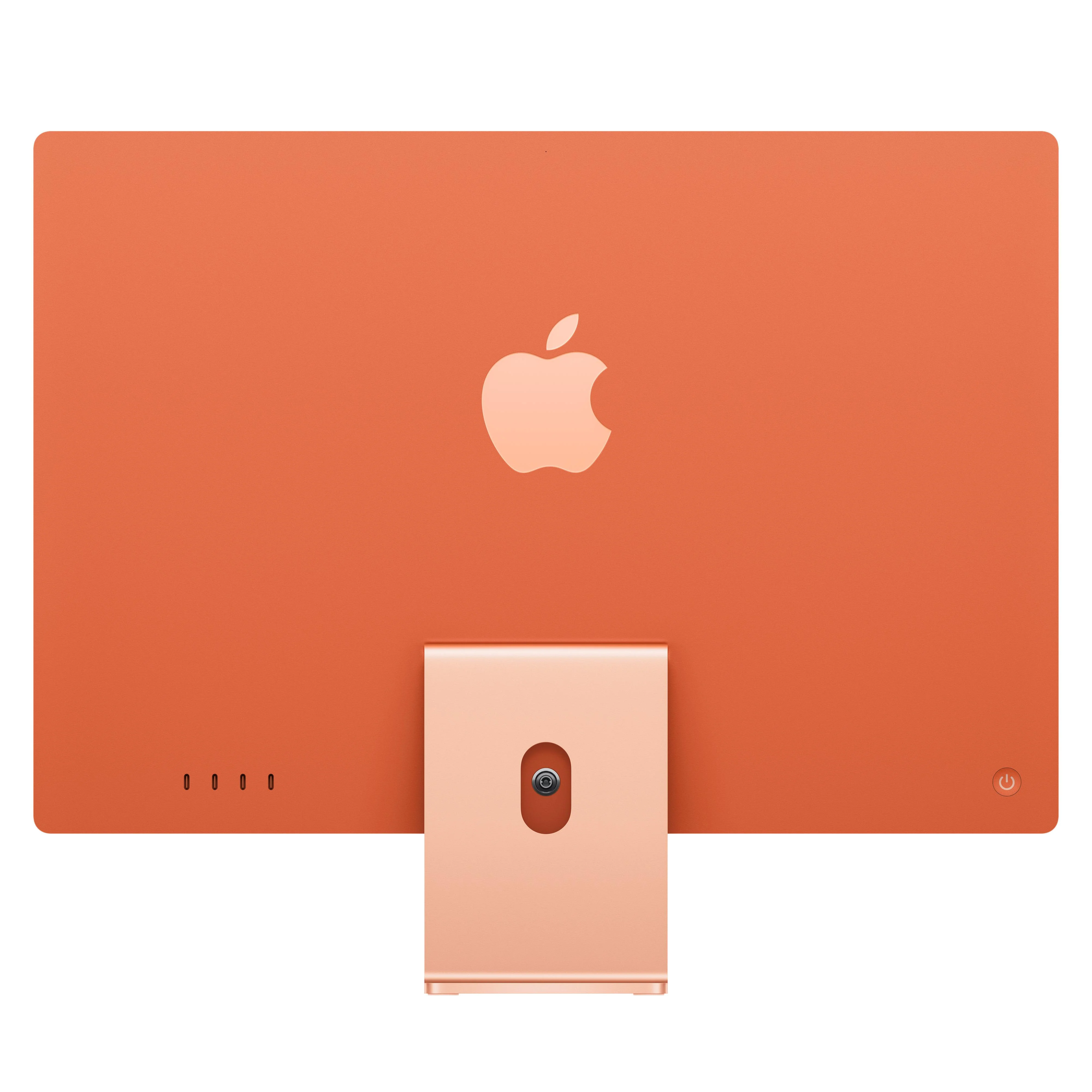 24-inch iMac with Retina 4.5K display: Apple M4 chip with 10-core CPU and 10-core GPU, 256GB SSD - Orange - Image 2