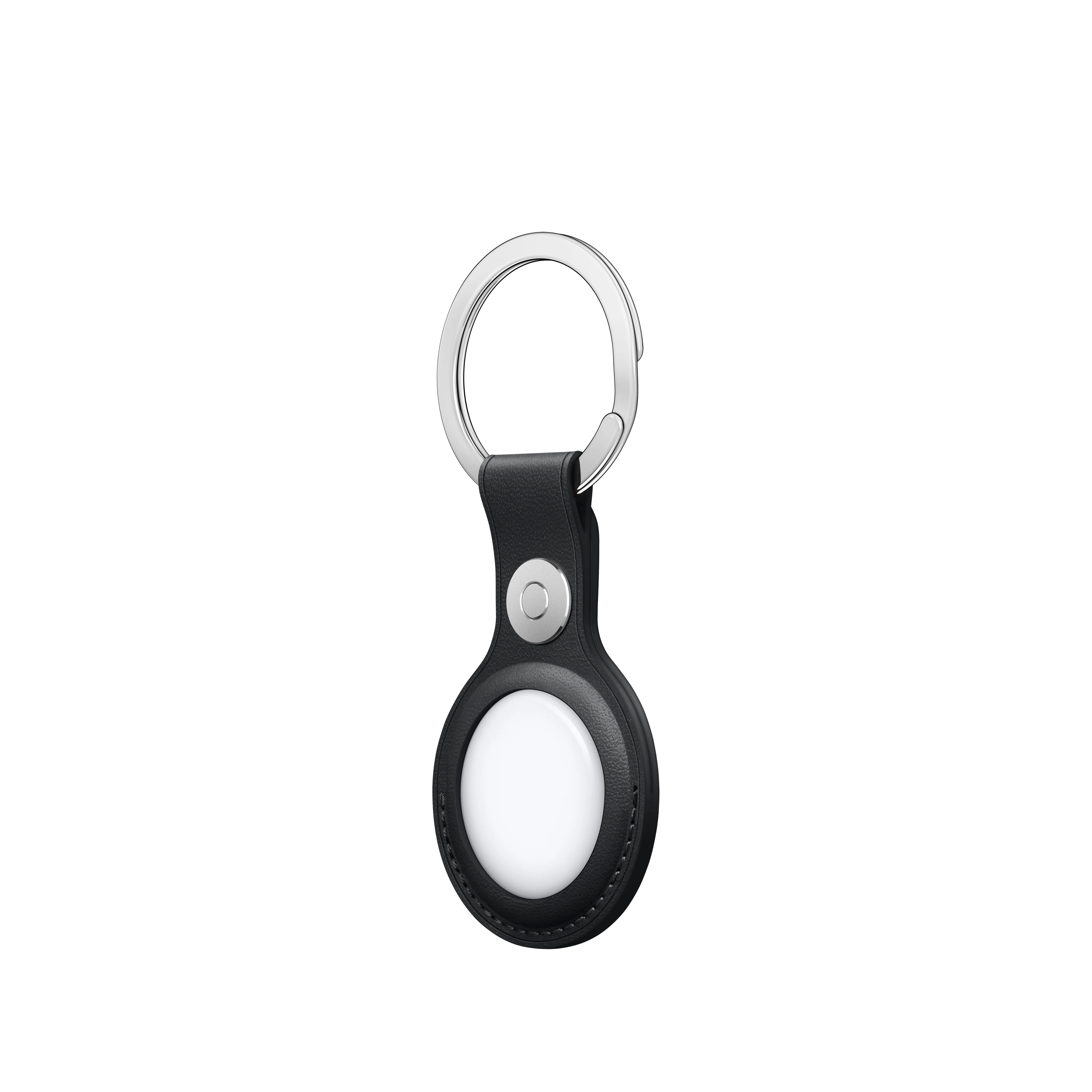 AirTag Leather Key Ring - Midnight - Image 3