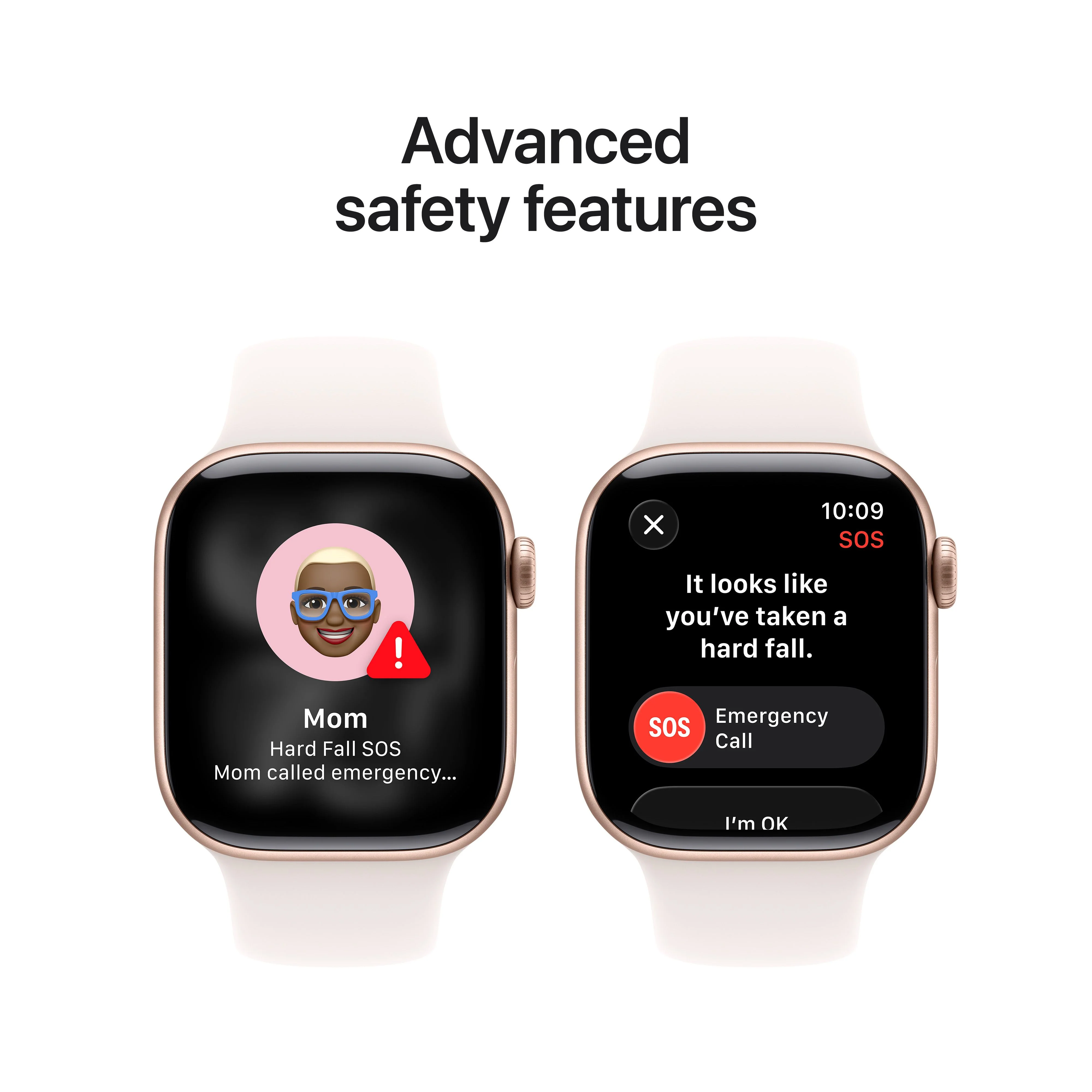 Apple Watch Series 11 GPS 42mm Rose Gold Aluminium Case with Light Blush Sport Band - M/L - Image 6