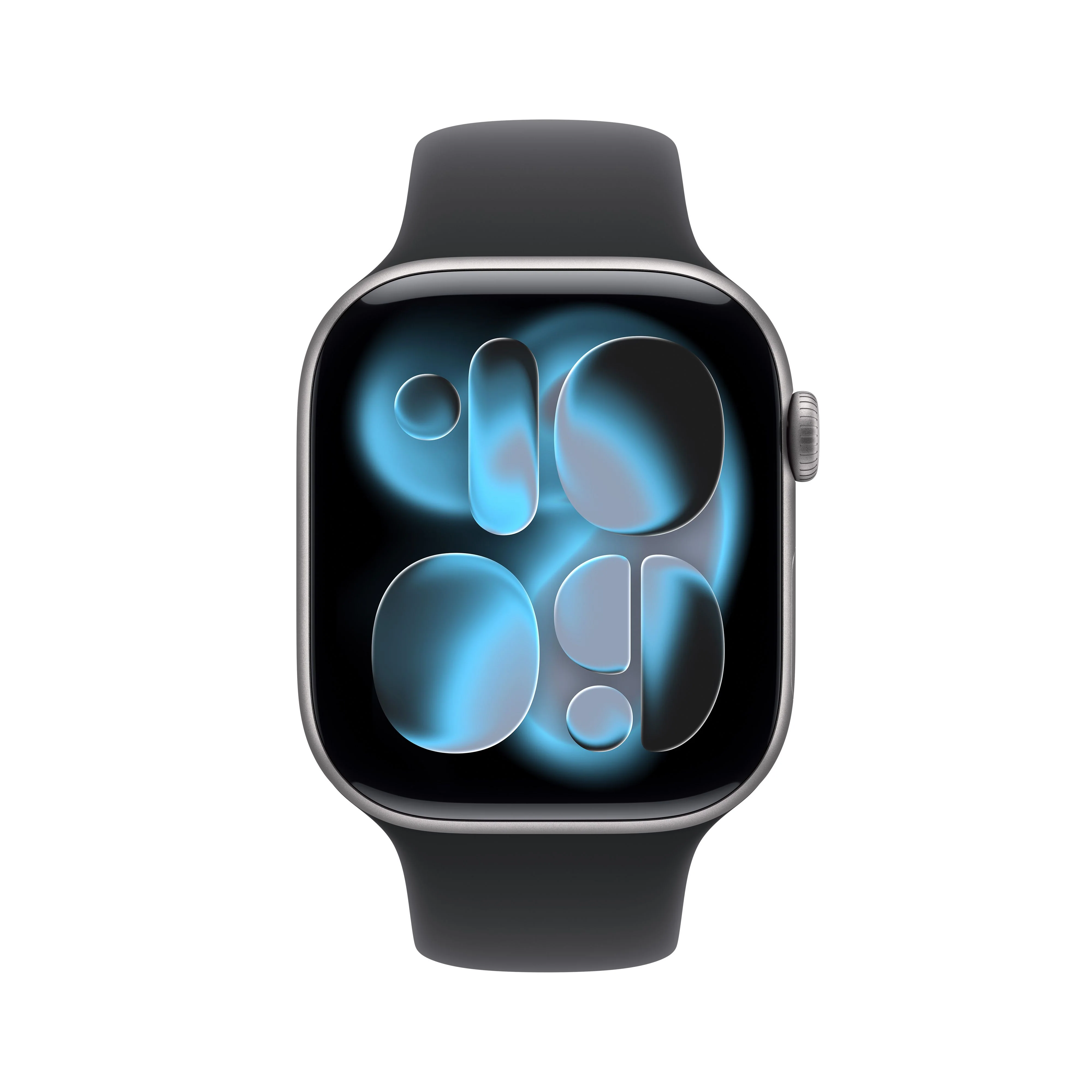 Apple Watch Series 11 GPS 46mm Space Grey Aluminium Case with Black Sport Band - M/L - Image 2