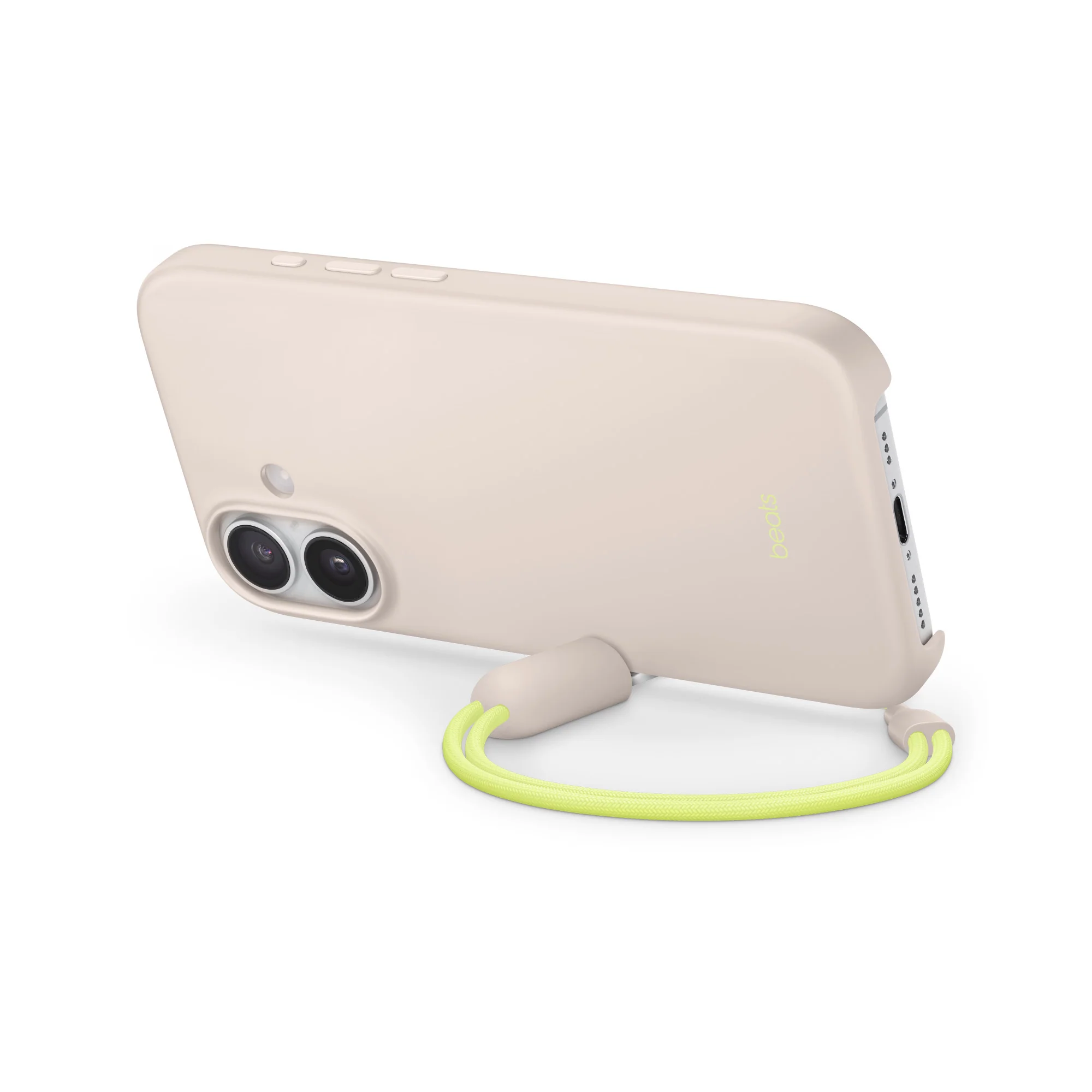 Beats iPhone 17 Kickstand Case with MagSafe and Camera Control - Lime Stone - Image 4