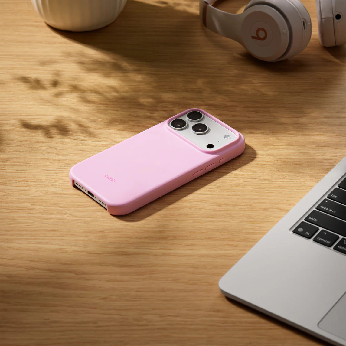 Beats iPhone 17 Pro Case with MagSafe and Camera Control — Pebble Pink - Image 2