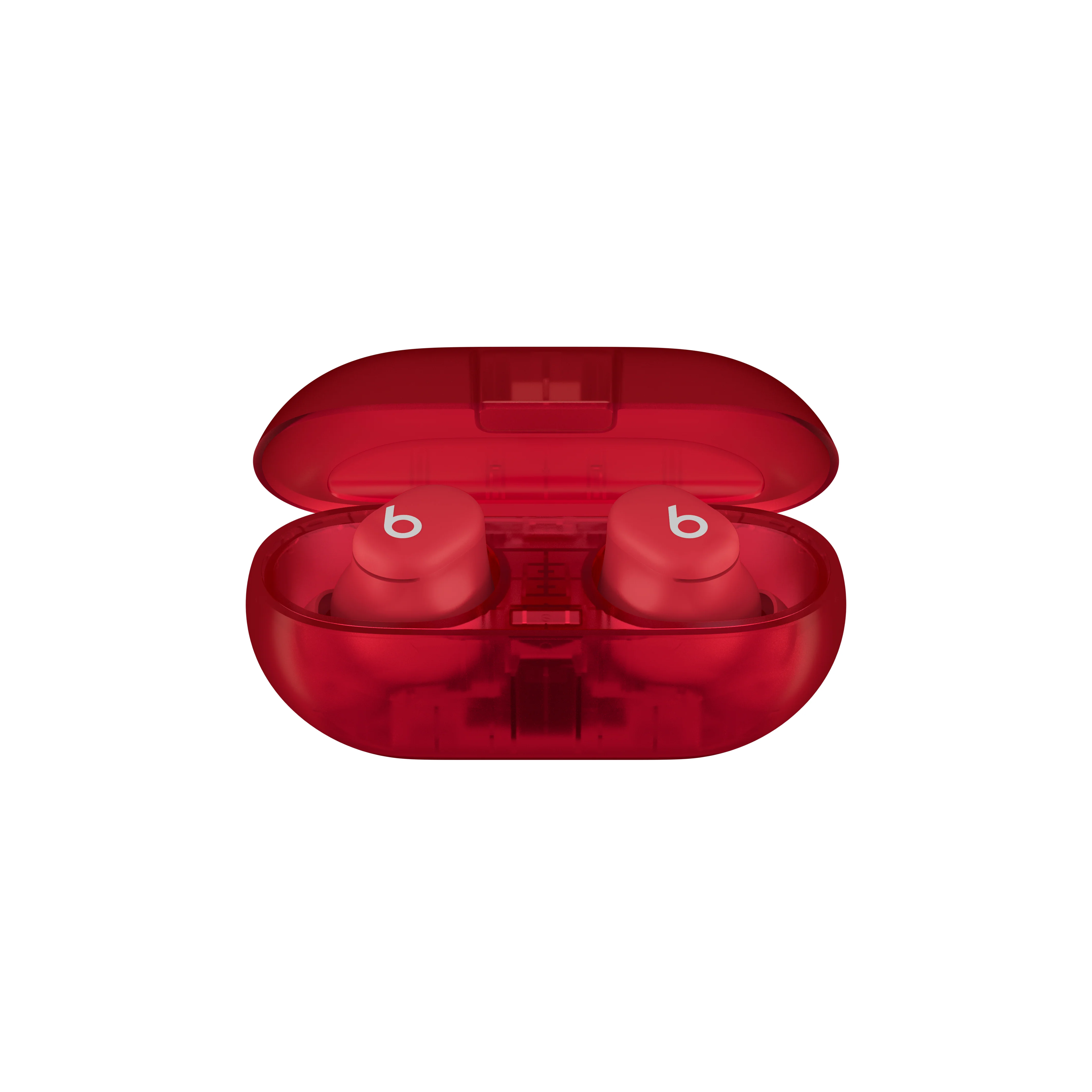 Beats Solo Buds - True Wireless Earbuds (Transparent Red) - Image 5