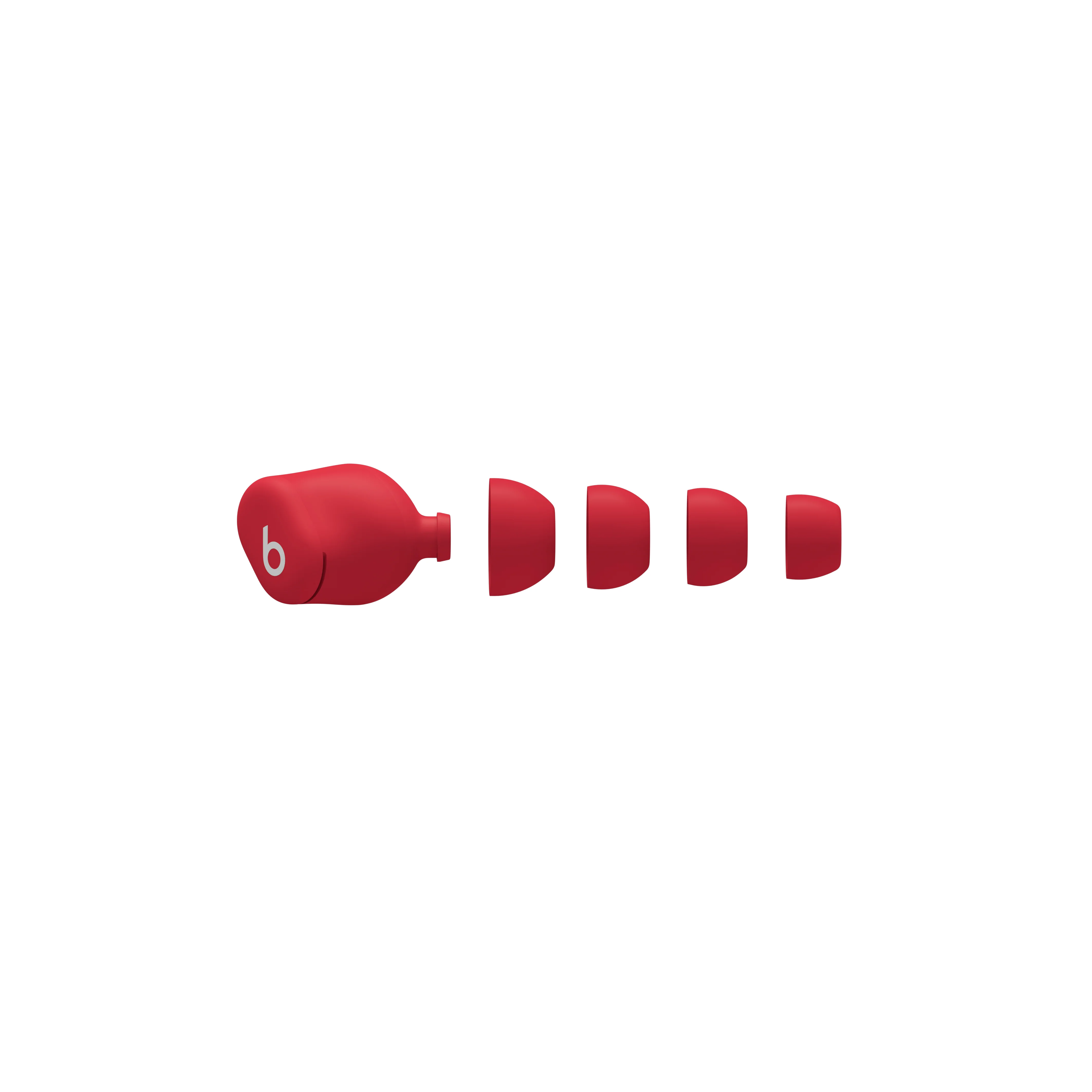 Beats Solo Buds - True Wireless Earbuds (Transparent Red) - Image 7