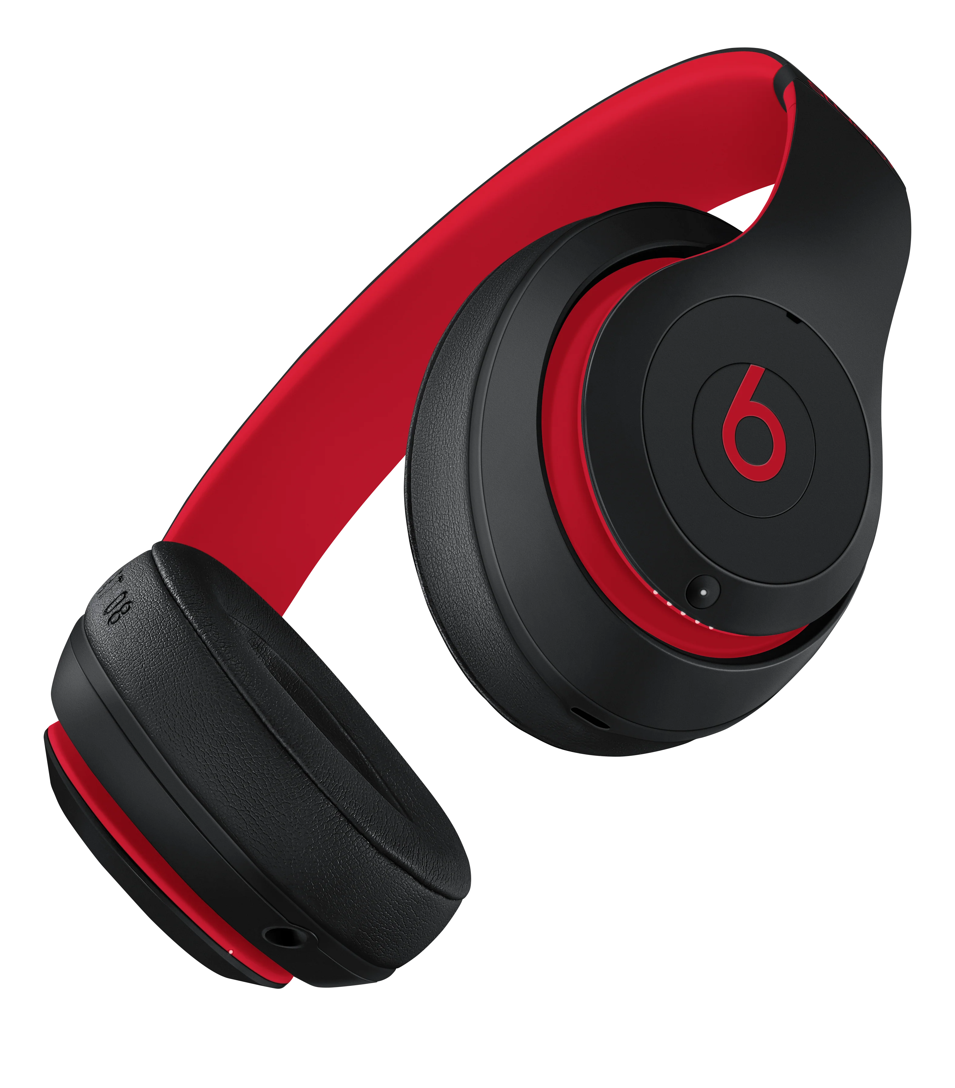 Beats Studio3 Wireless Over-Ear Headphones - The Beats Decade Collection - Defiant Black-Red - Image 4