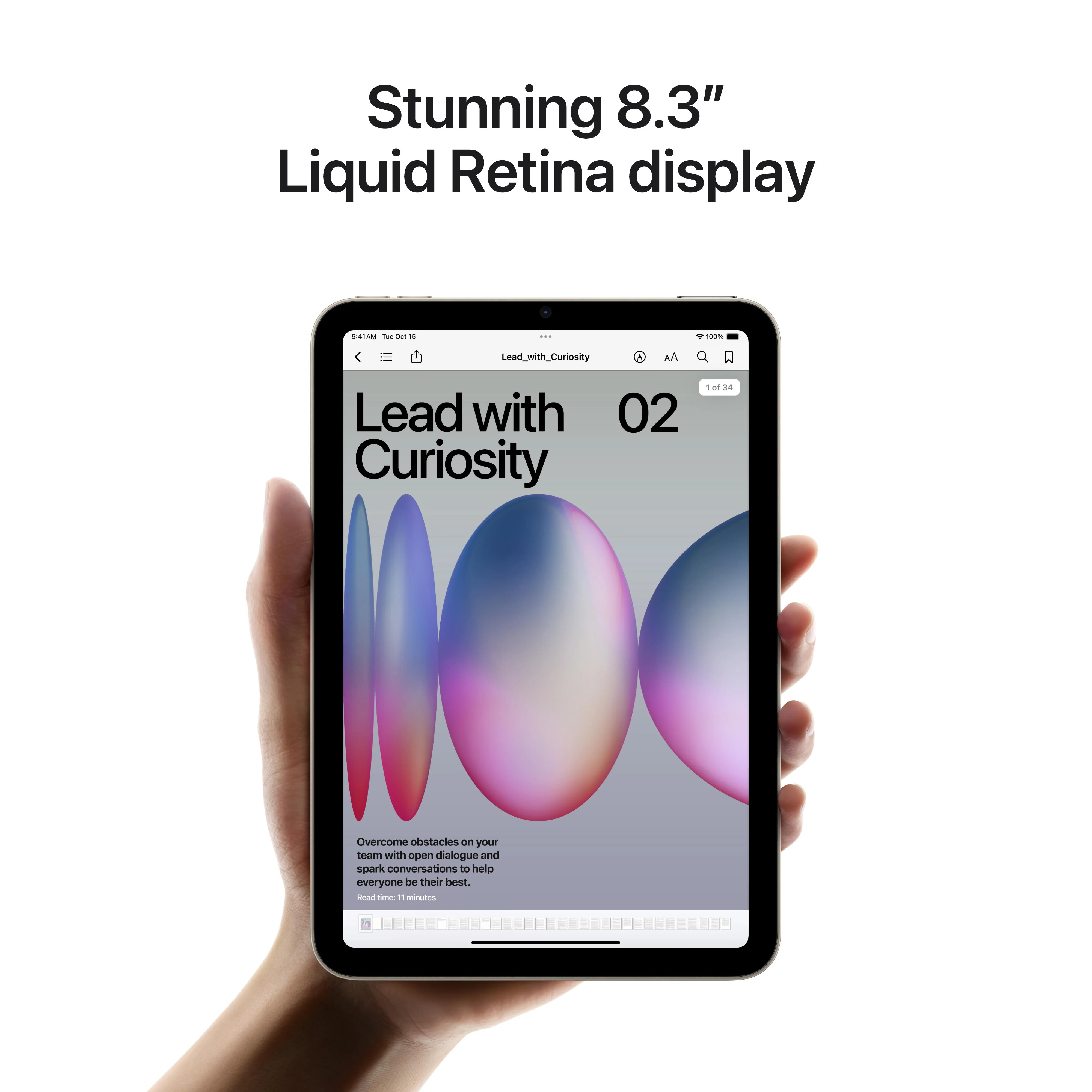 iPad mini Wi-Fi + Cellular 128GB - Purple (A17 Pro) - Image 5