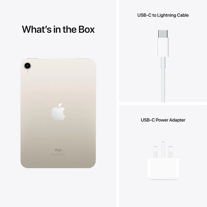iPad mini Wi-Fi + Cellular 64GB - Starlight (6th generation) - Image 7