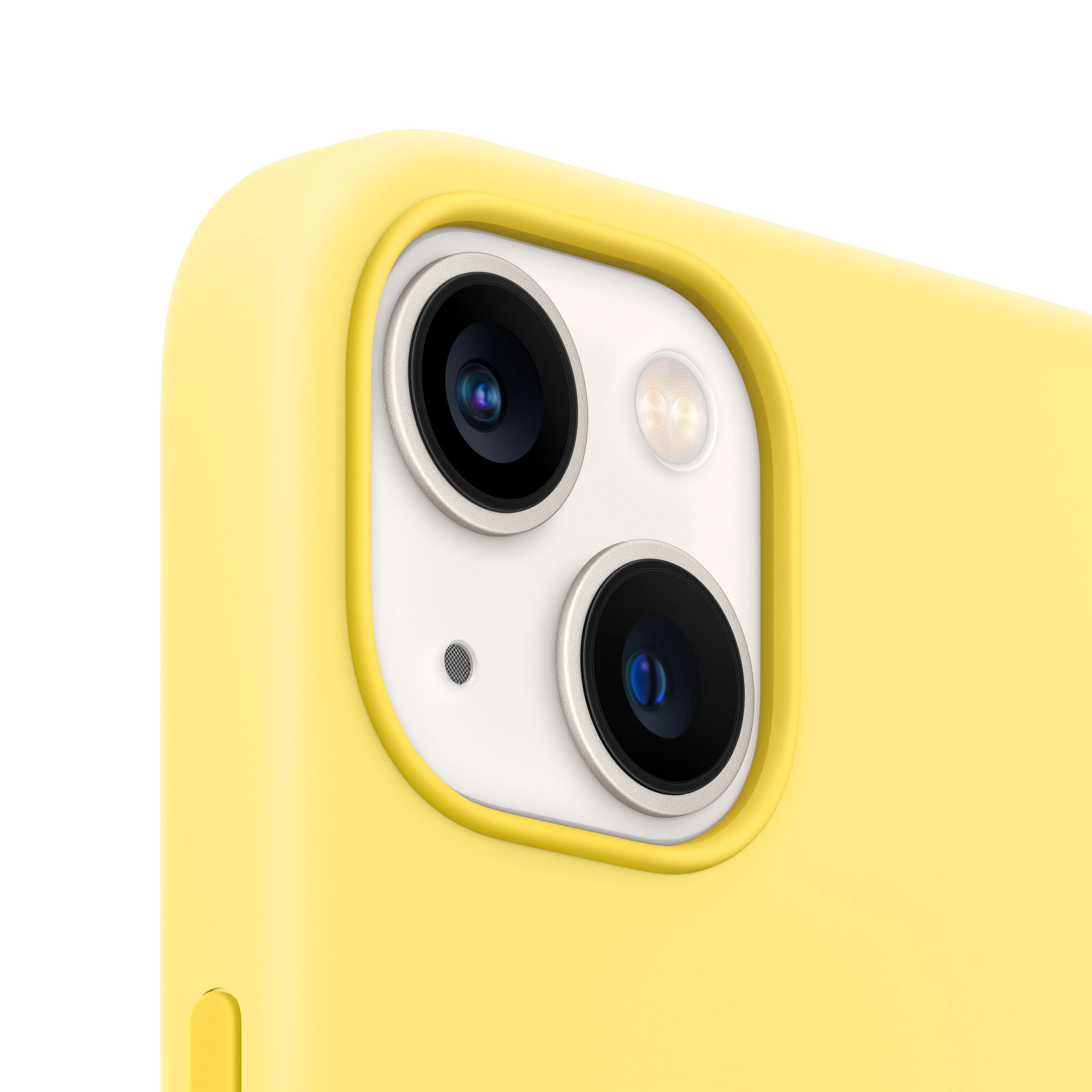 iPhone 13 Silicone Case with MagSafe - Lemon Zest - Image 3