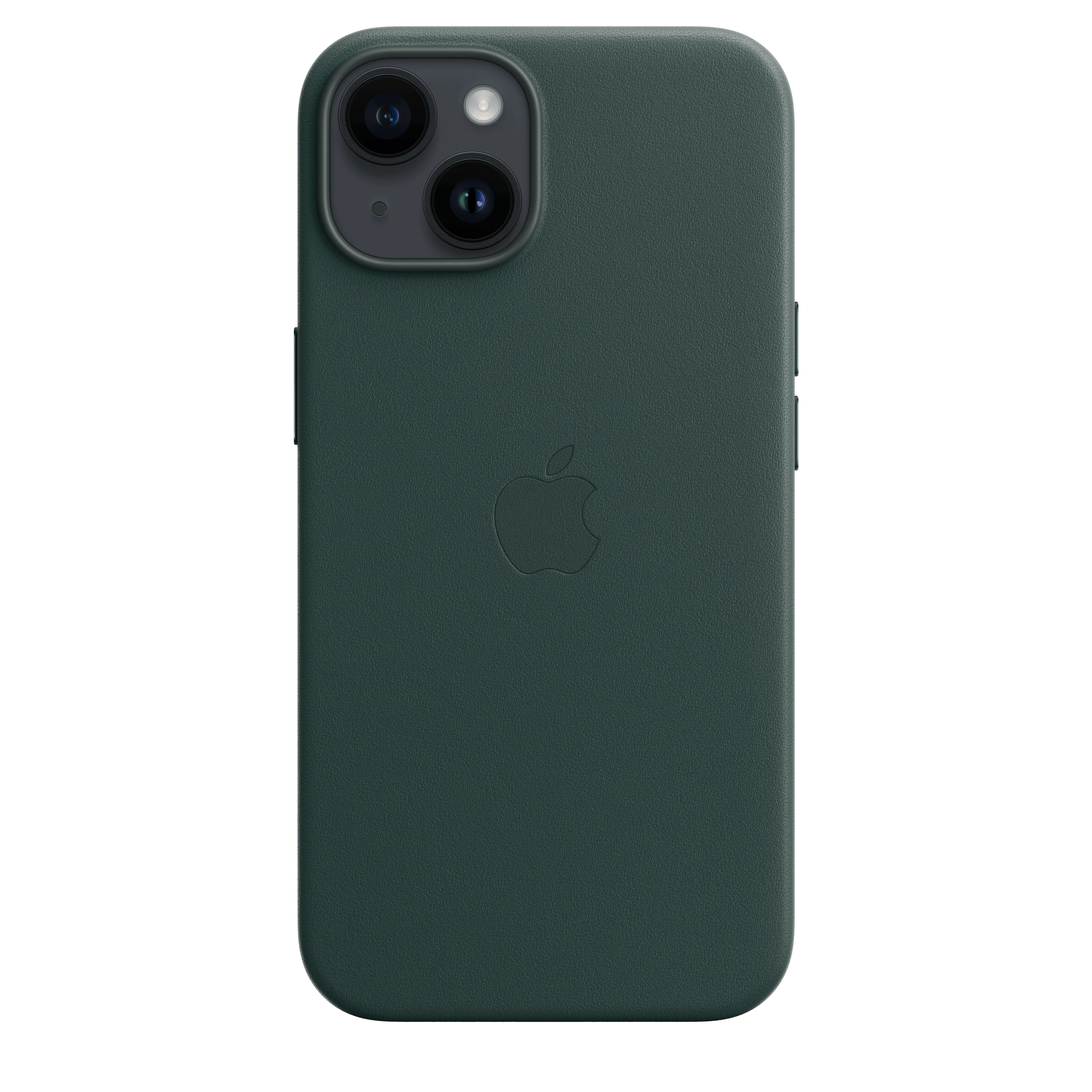 iPhone 14 Leather Case with MagSafe - Forest Green - Image 3