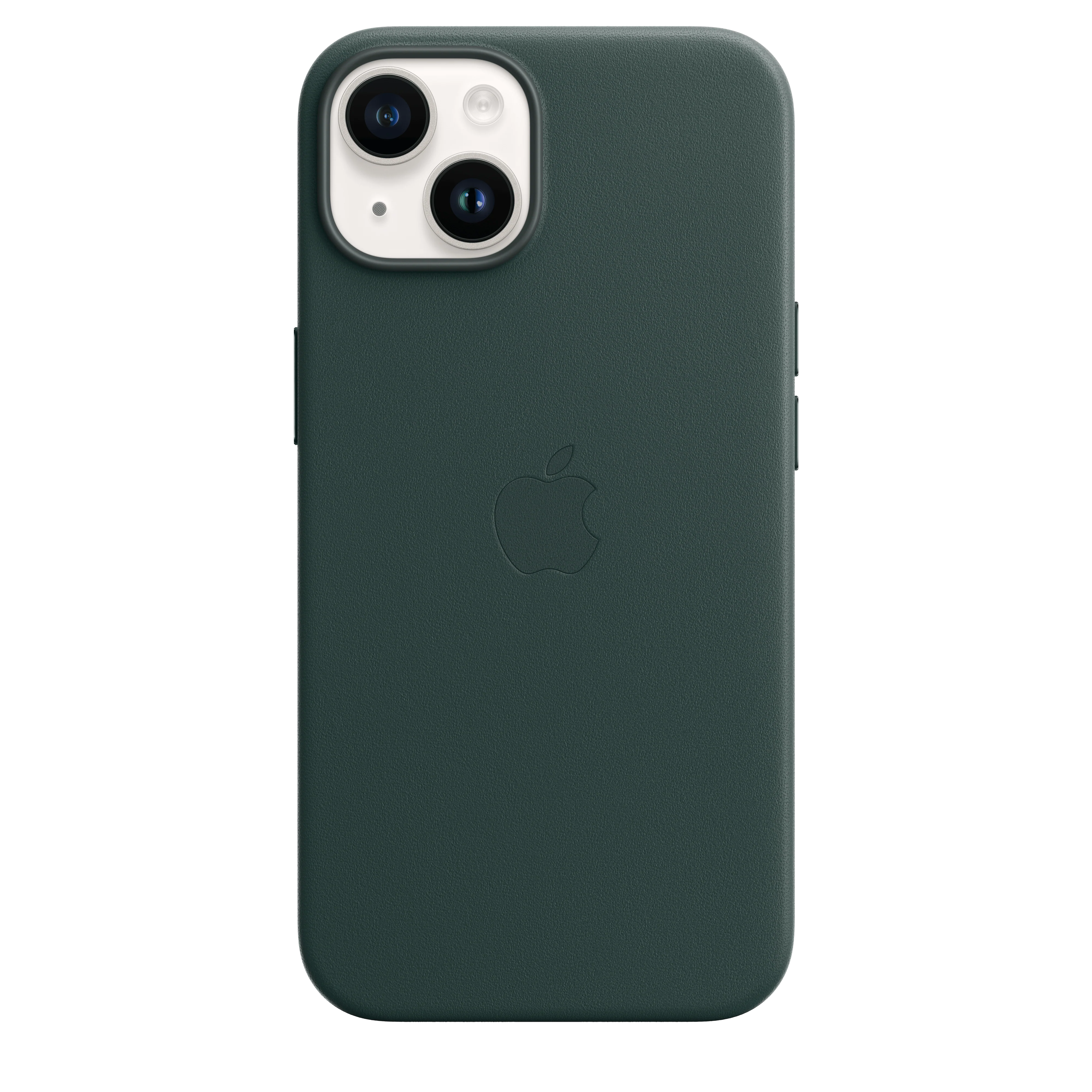 iPhone 14 Leather Case with MagSafe - Forest Green - Image 4