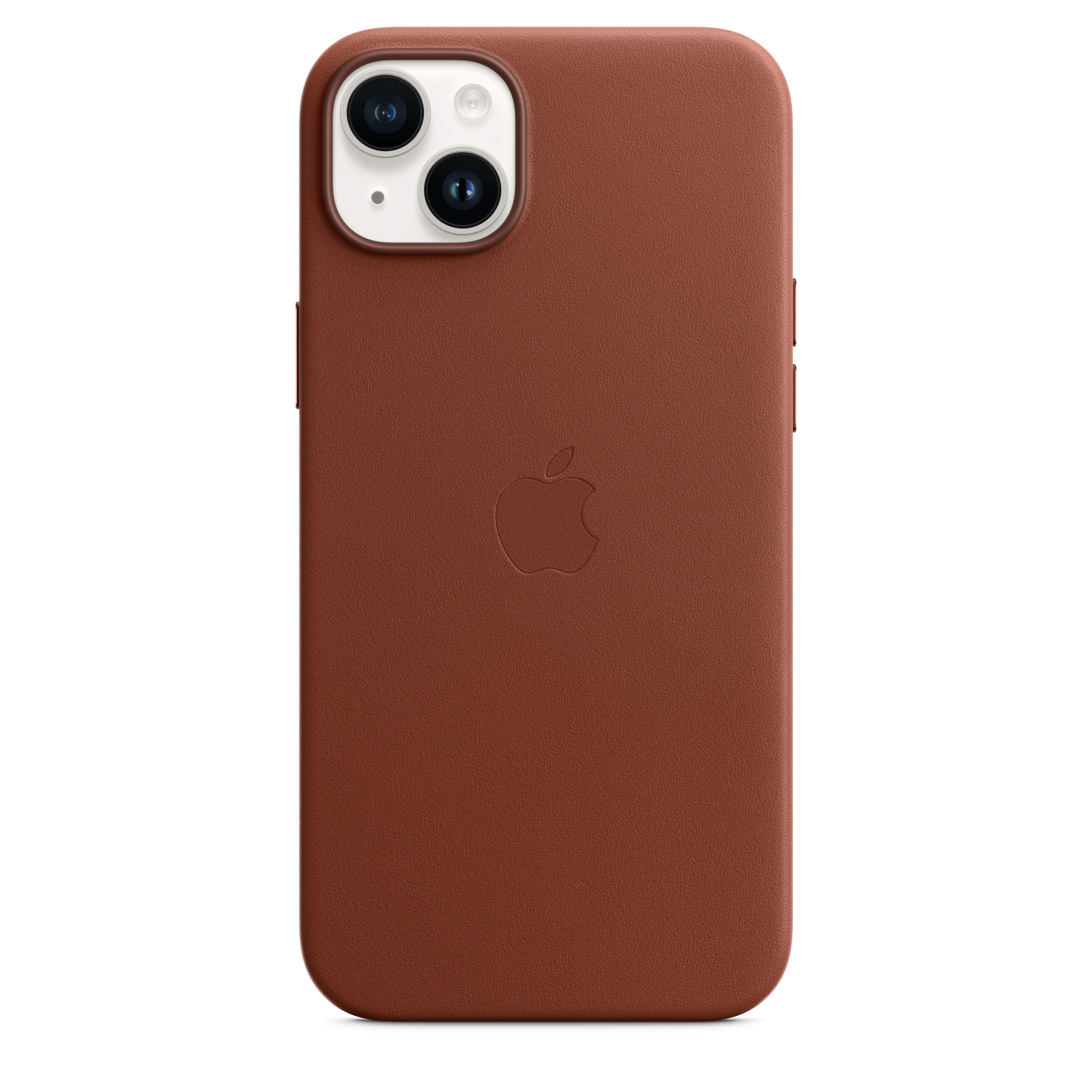 iPhone 14 Plus Leather Case with MagSafe - Umber - Image 4