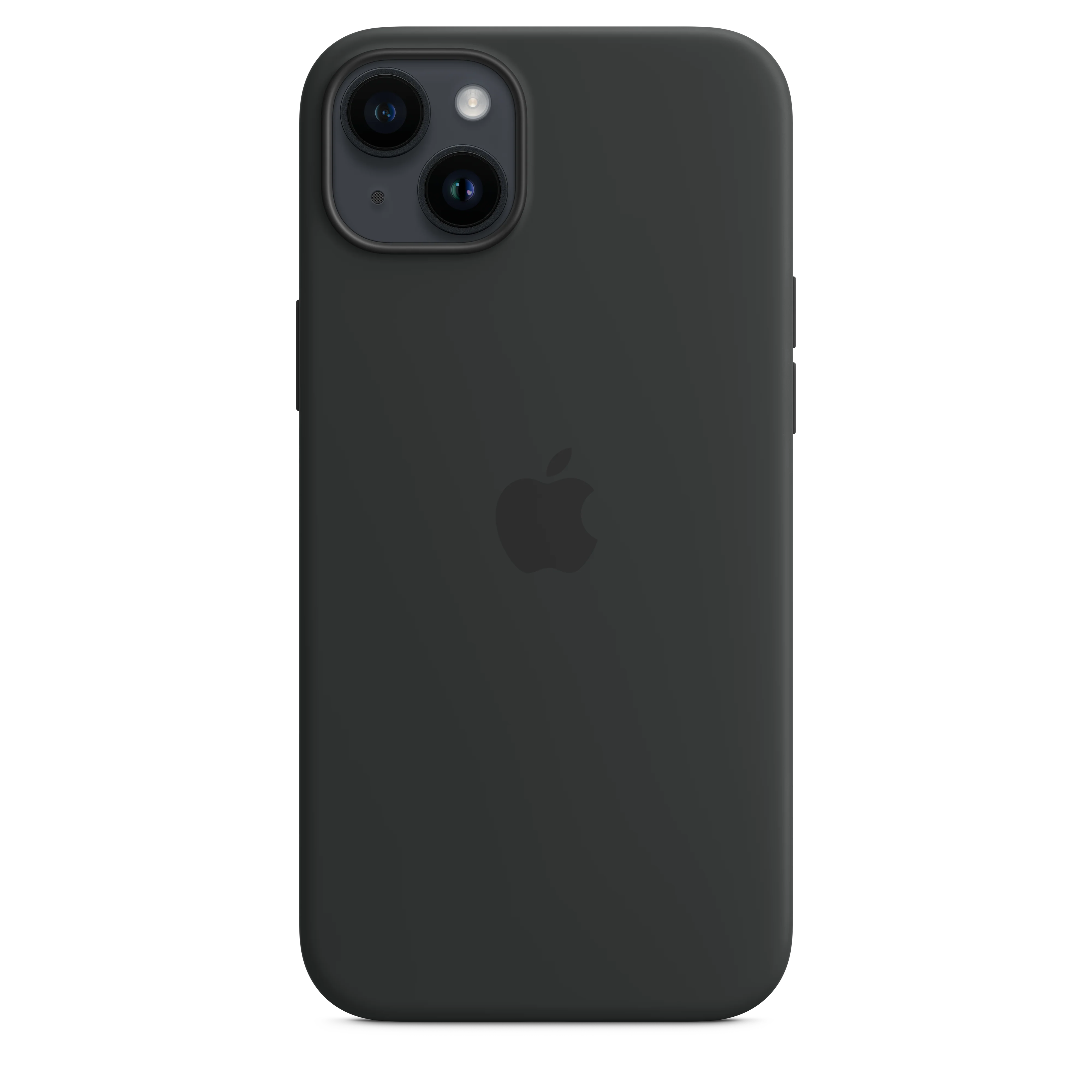 iPhone 14 Plus Silicone Case with MagSafe - Midnight - Image 3