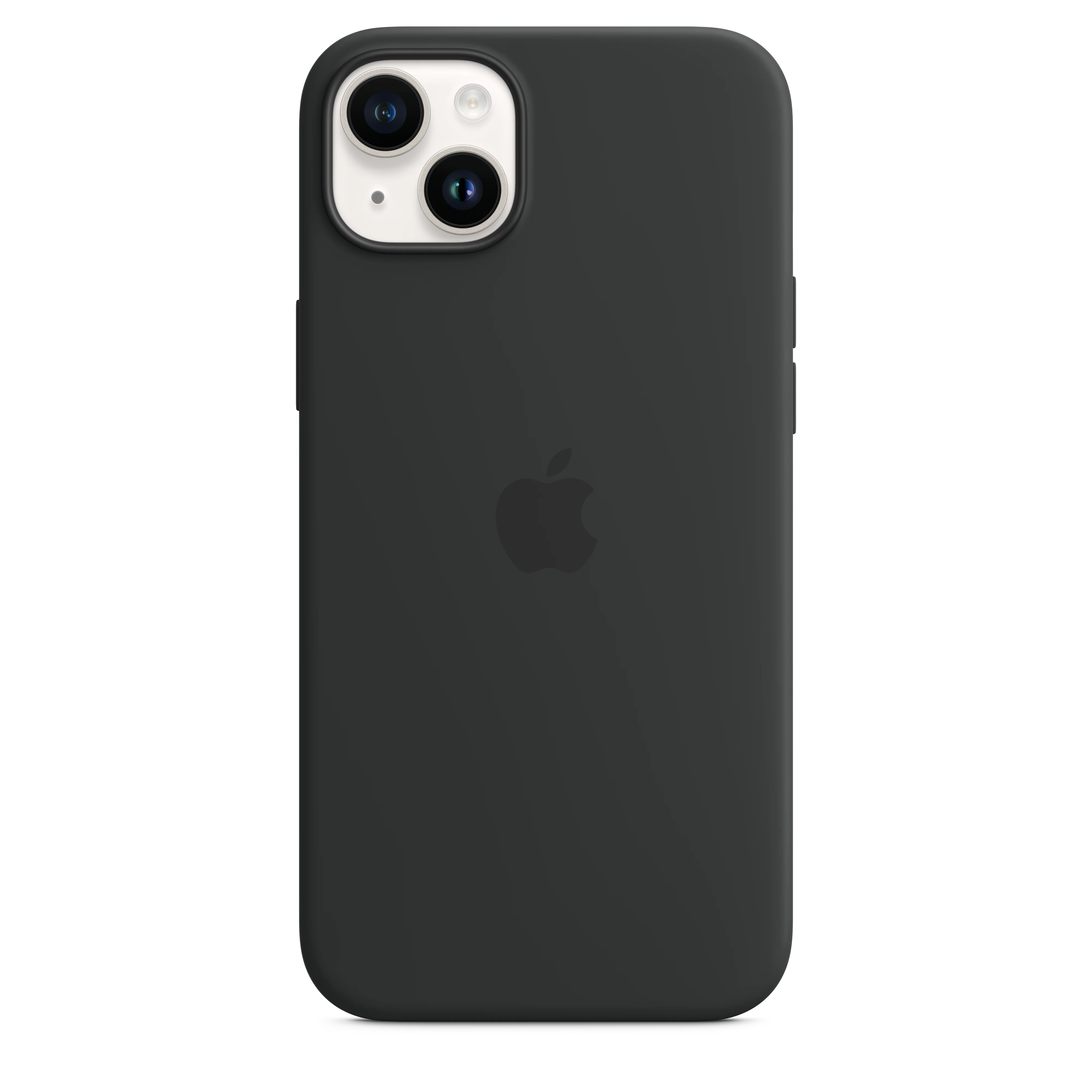 iPhone 14 Plus Silicone Case with MagSafe - Midnight - Image 4