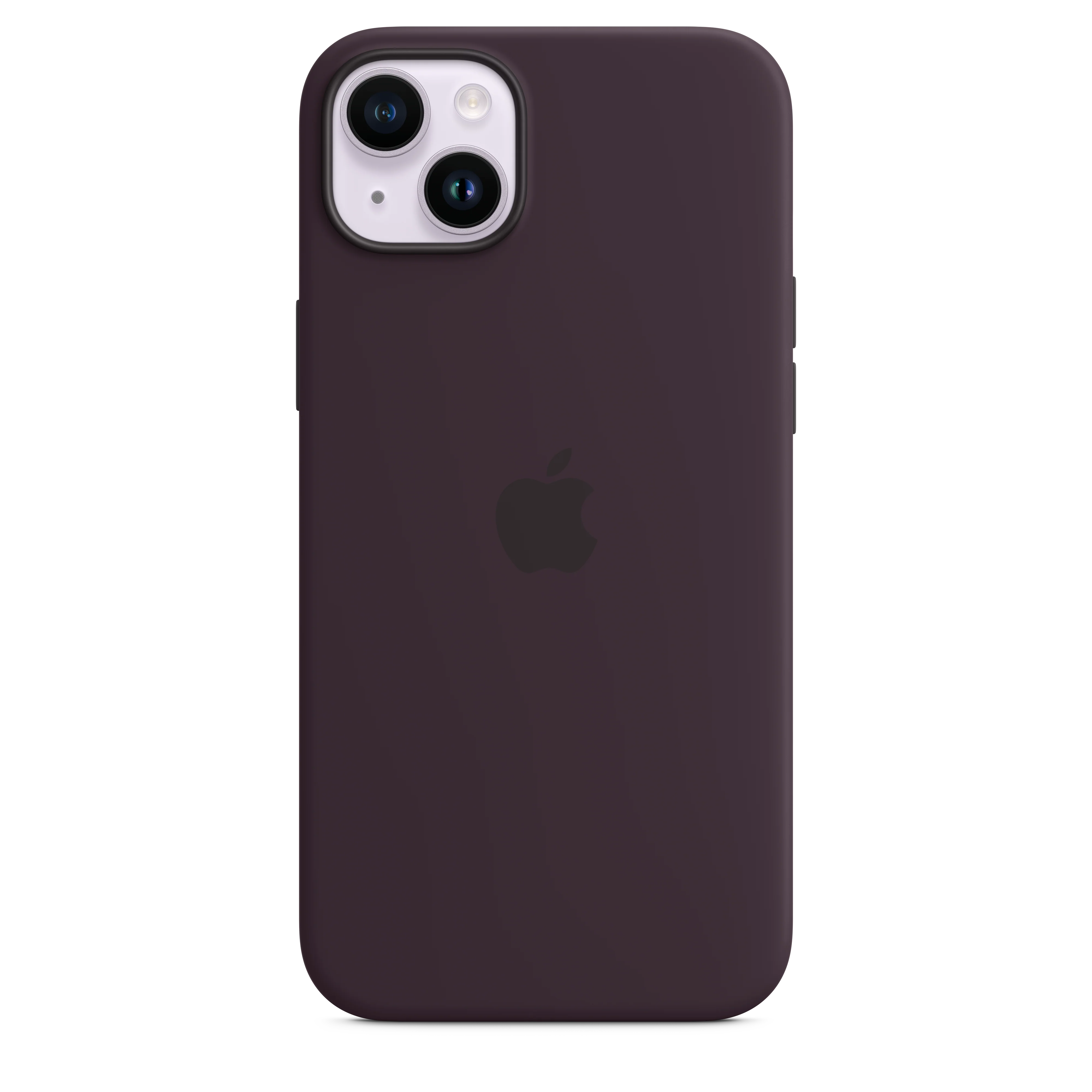 iPhone 14 Plus Silicone Case with MagSafe - Elderberry - Image 2