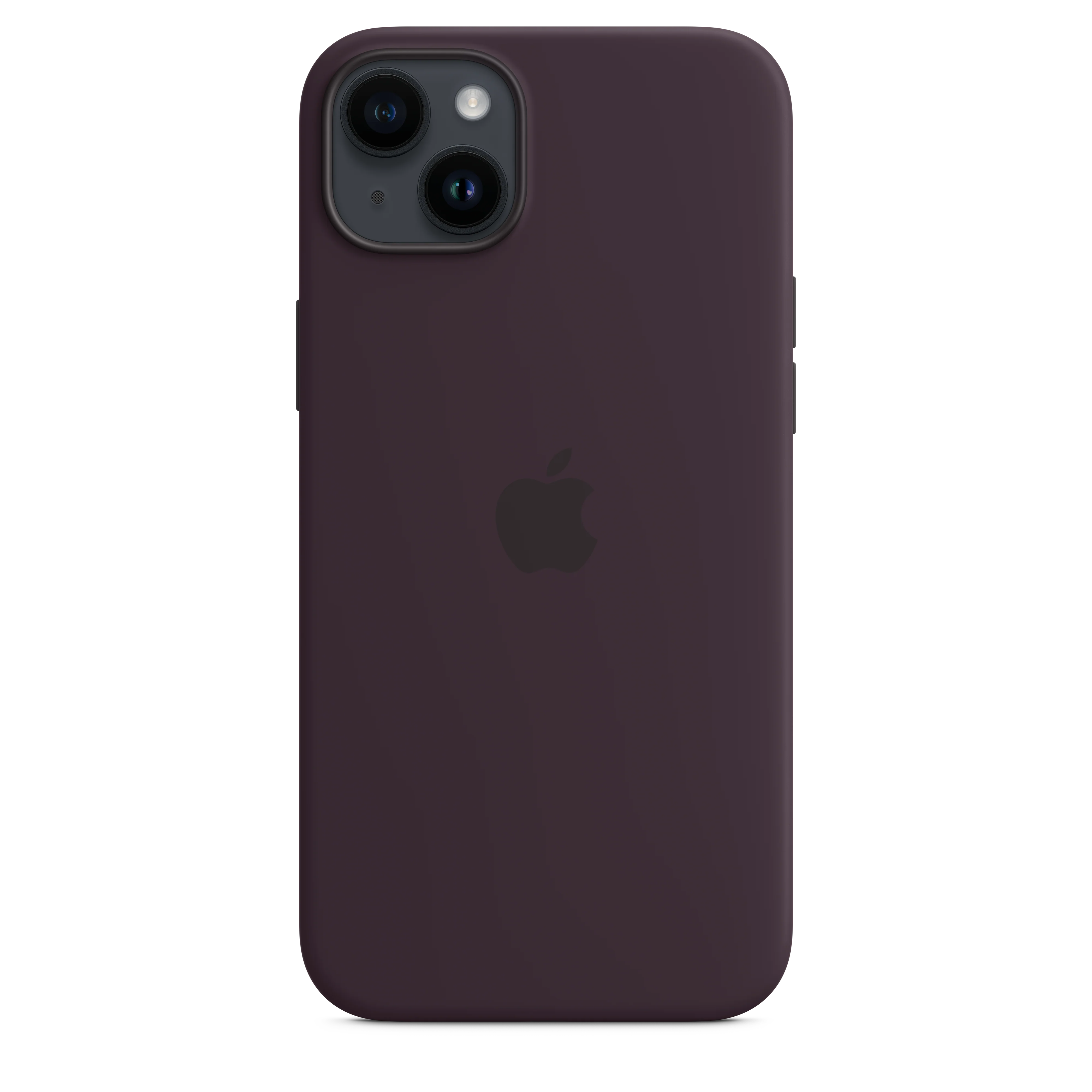 iPhone 14 Plus Silicone Case with MagSafe - Elderberry - Image 3
