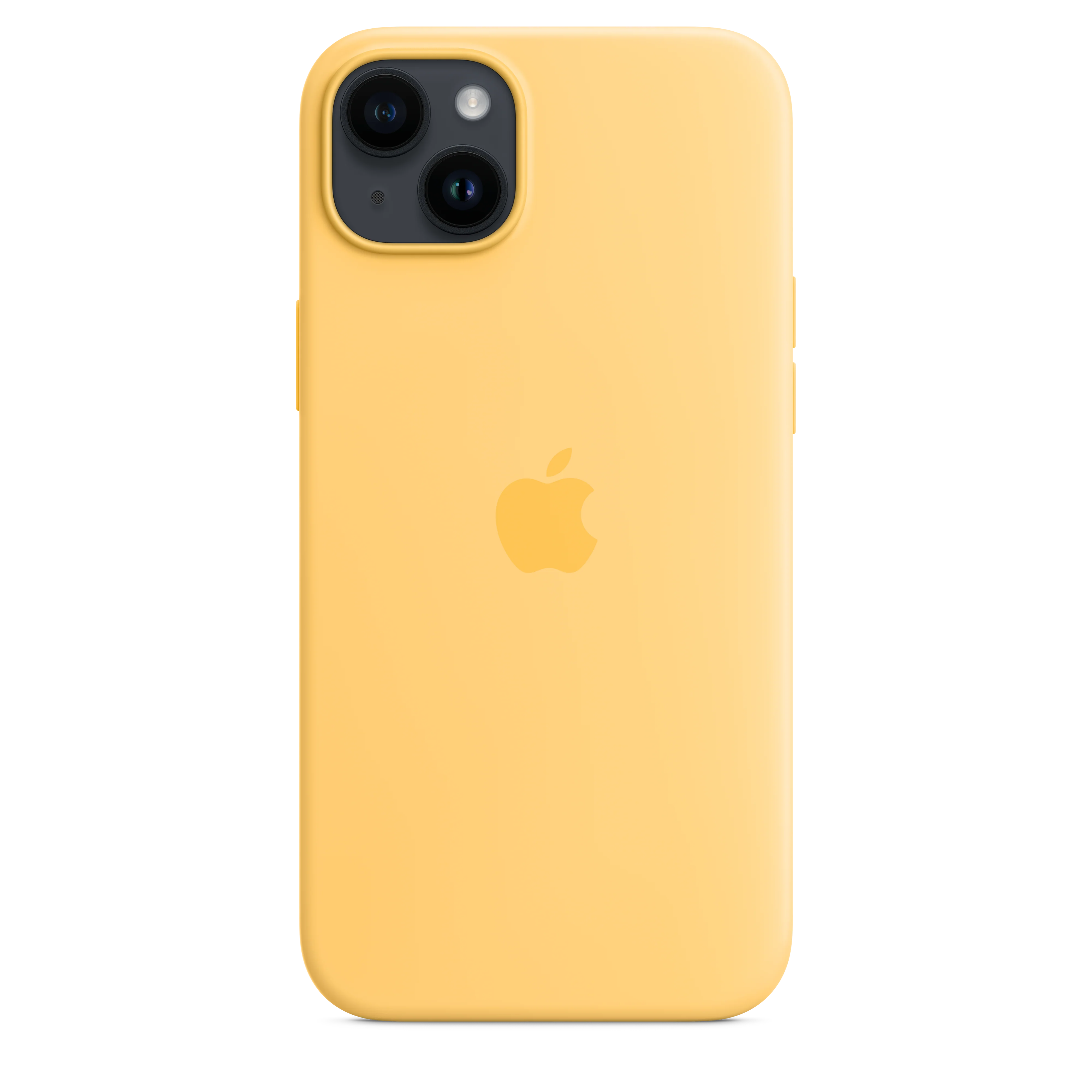 iPhone 14 Plus Silicone Case with MagSafe - Sunglow - Image 3