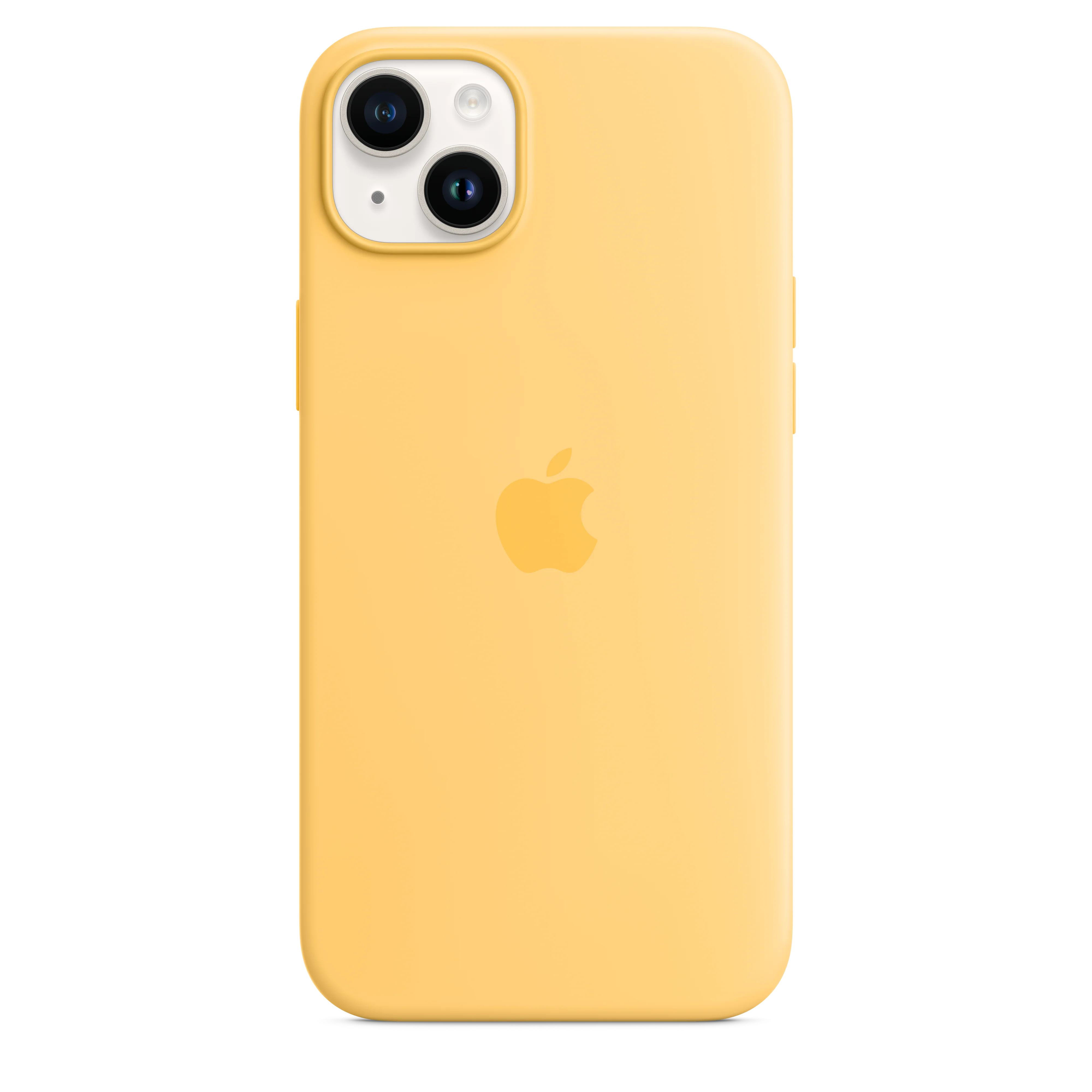 iPhone 14 Plus Silicone Case with MagSafe - Sunglow - Image 4