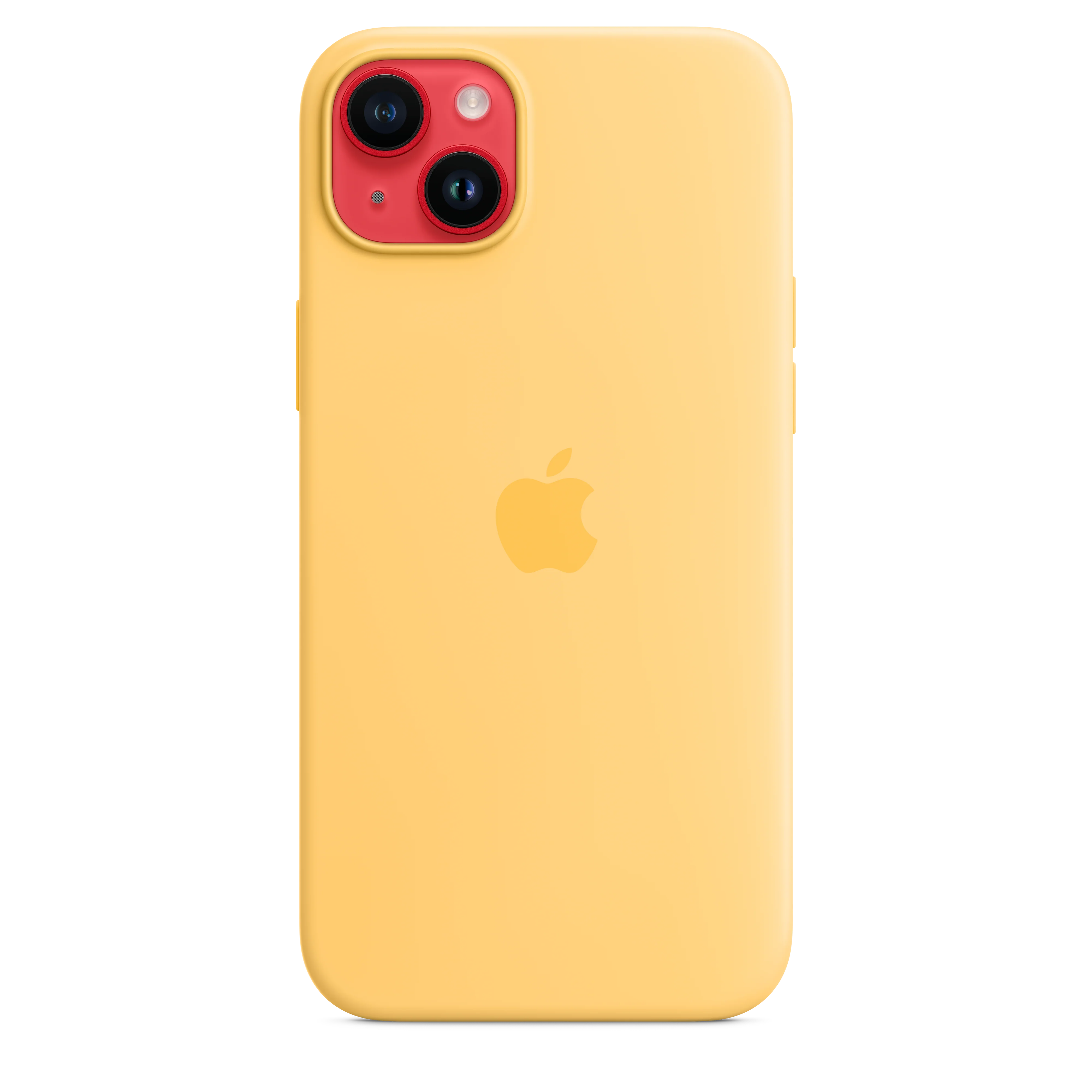 iPhone 14 Plus Silicone Case with MagSafe - Sunglow - Image 5