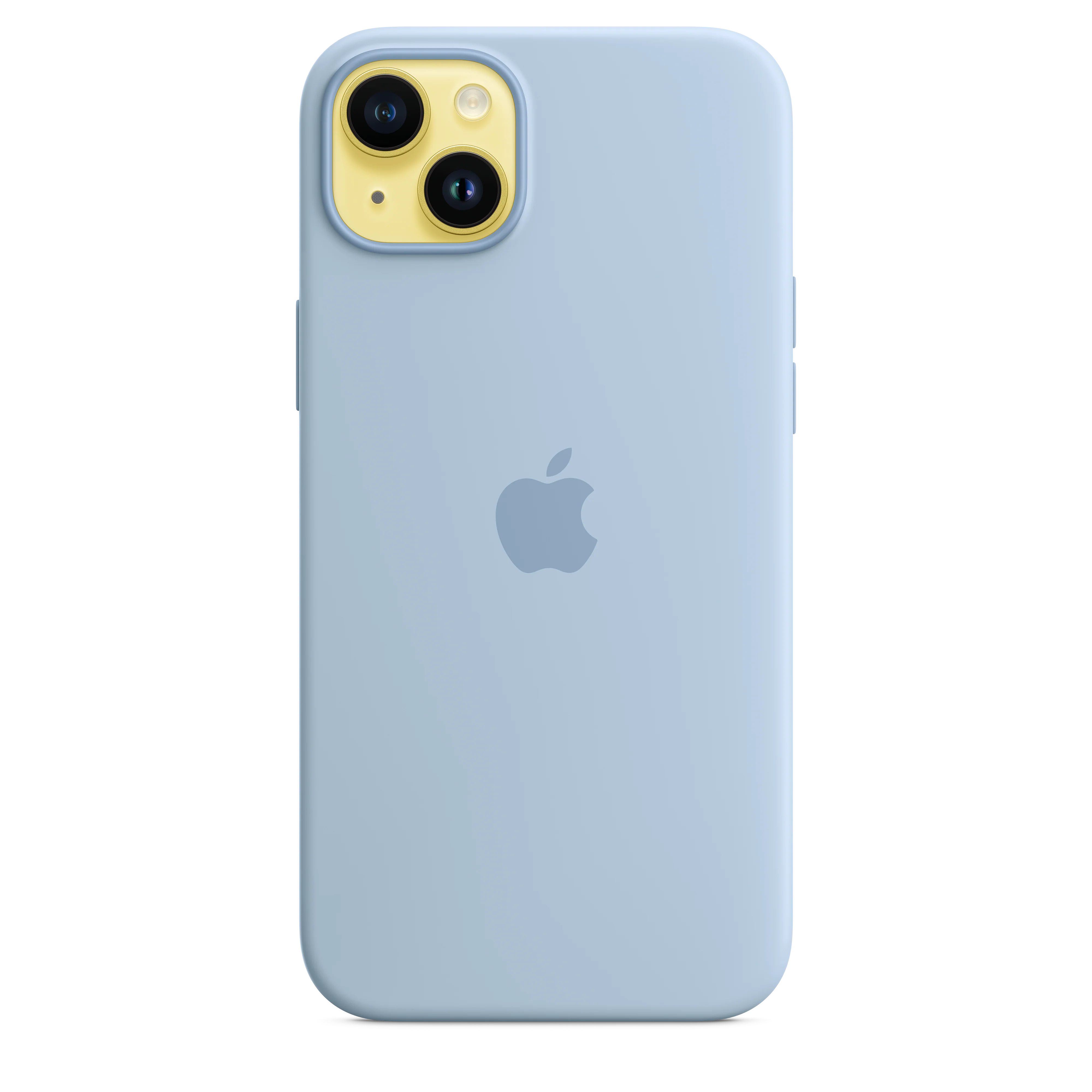 iPhone 14 Plus Silicone Case with MagSafe - Sky - Image 3