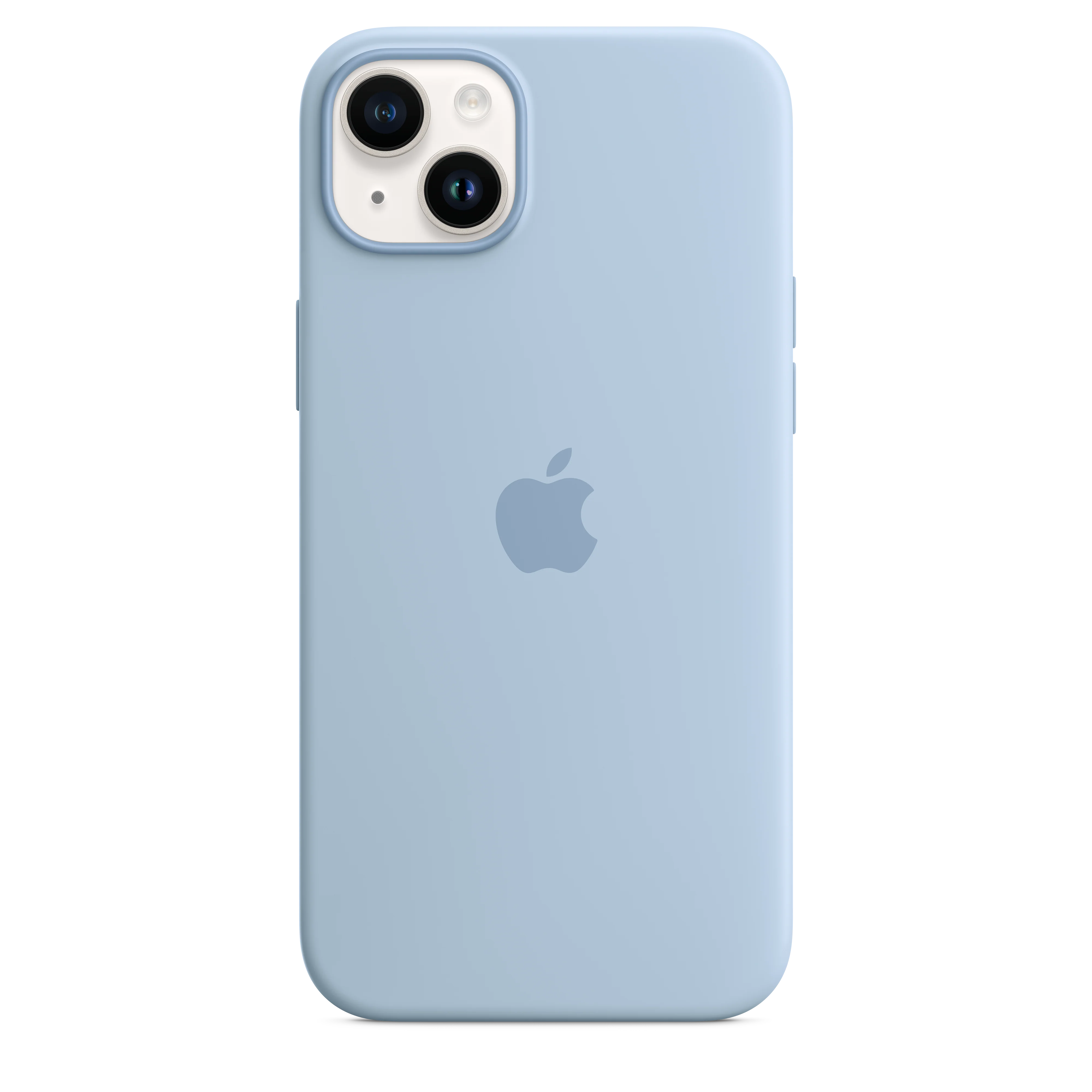iPhone 14 Plus Silicone Case with MagSafe - Sky - Image 5