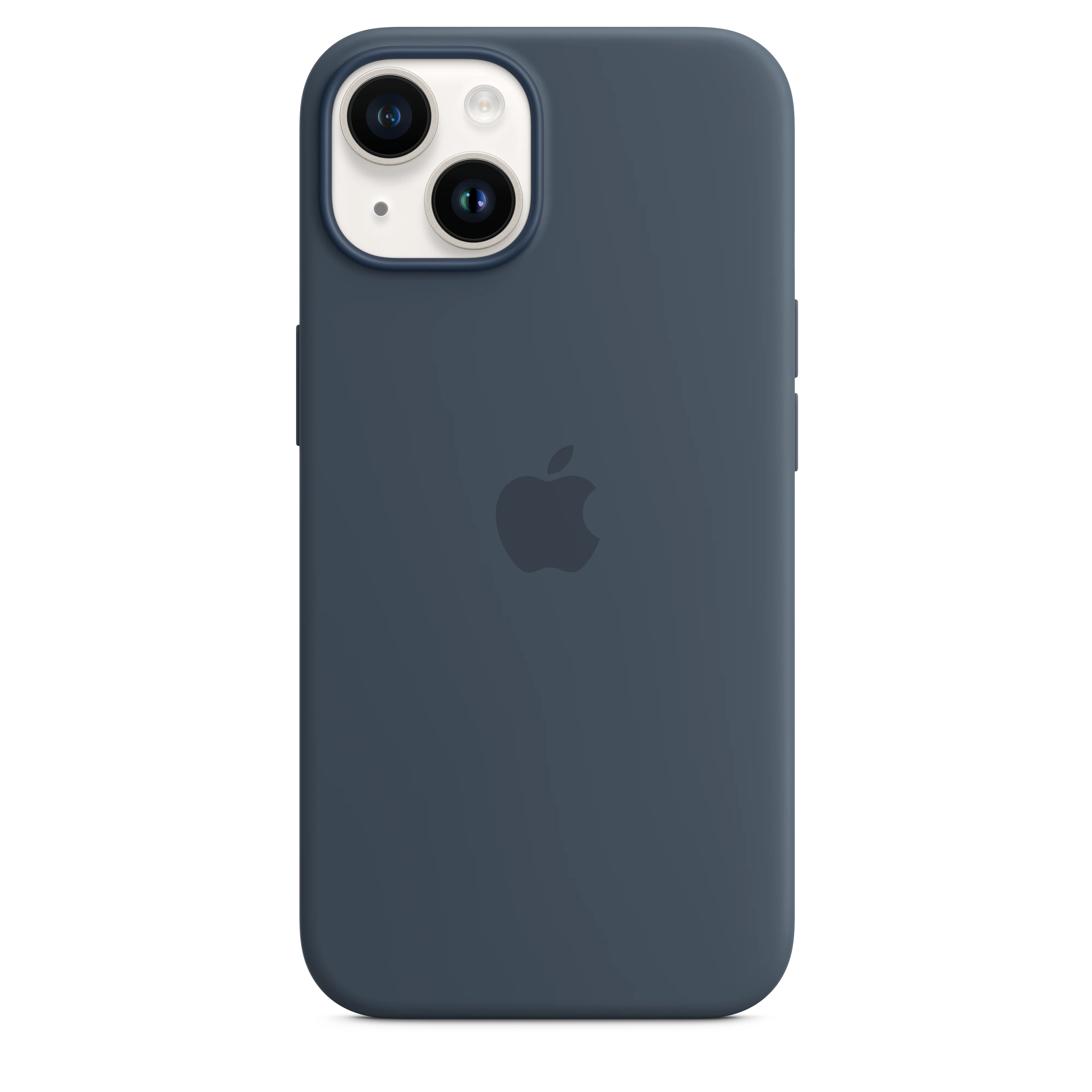 iPhone 14 Silicone Case with MagSafe - Storm Blue - Image 4