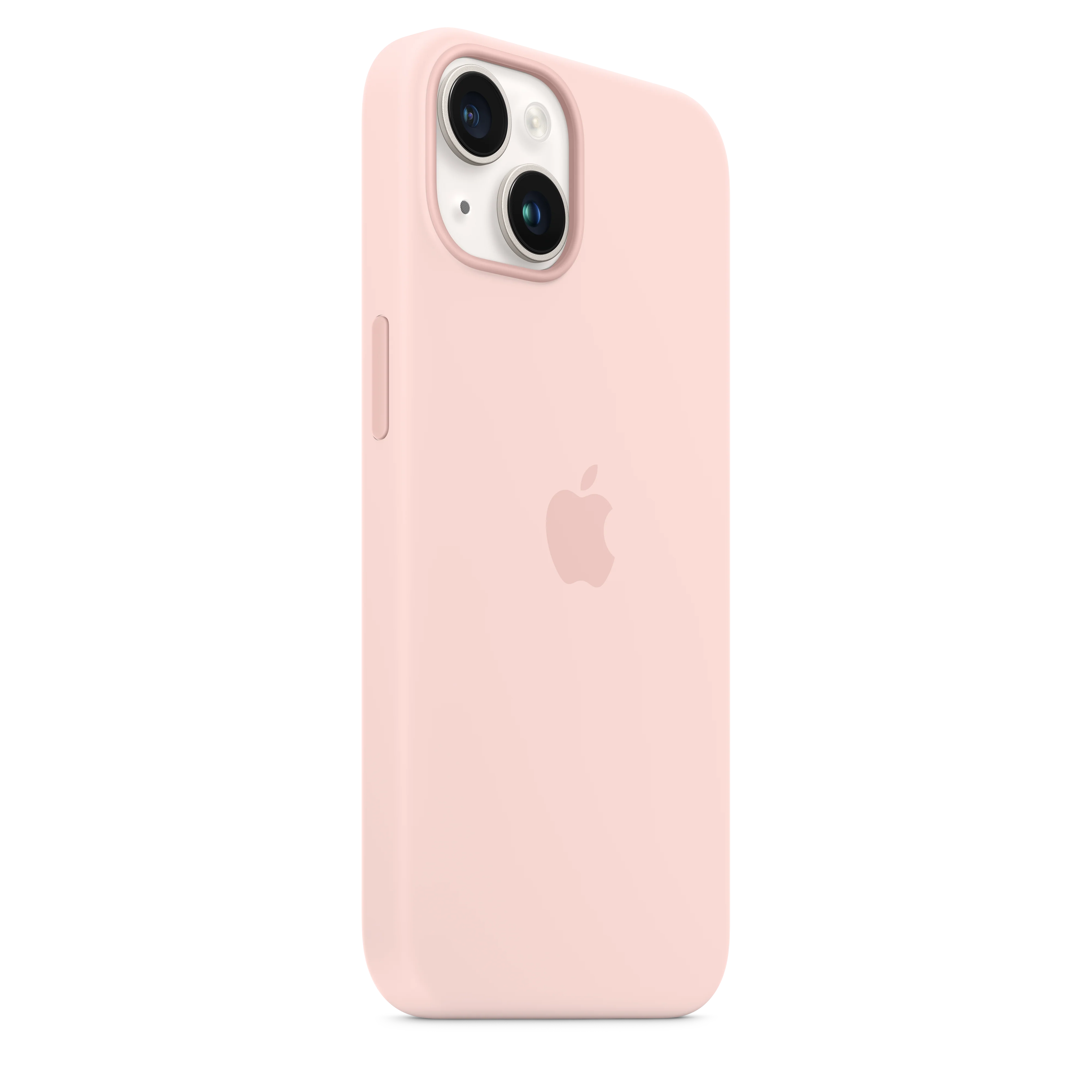 iPhone 14 Silicone Case with MagSafe - Chalk Pink - Image 6