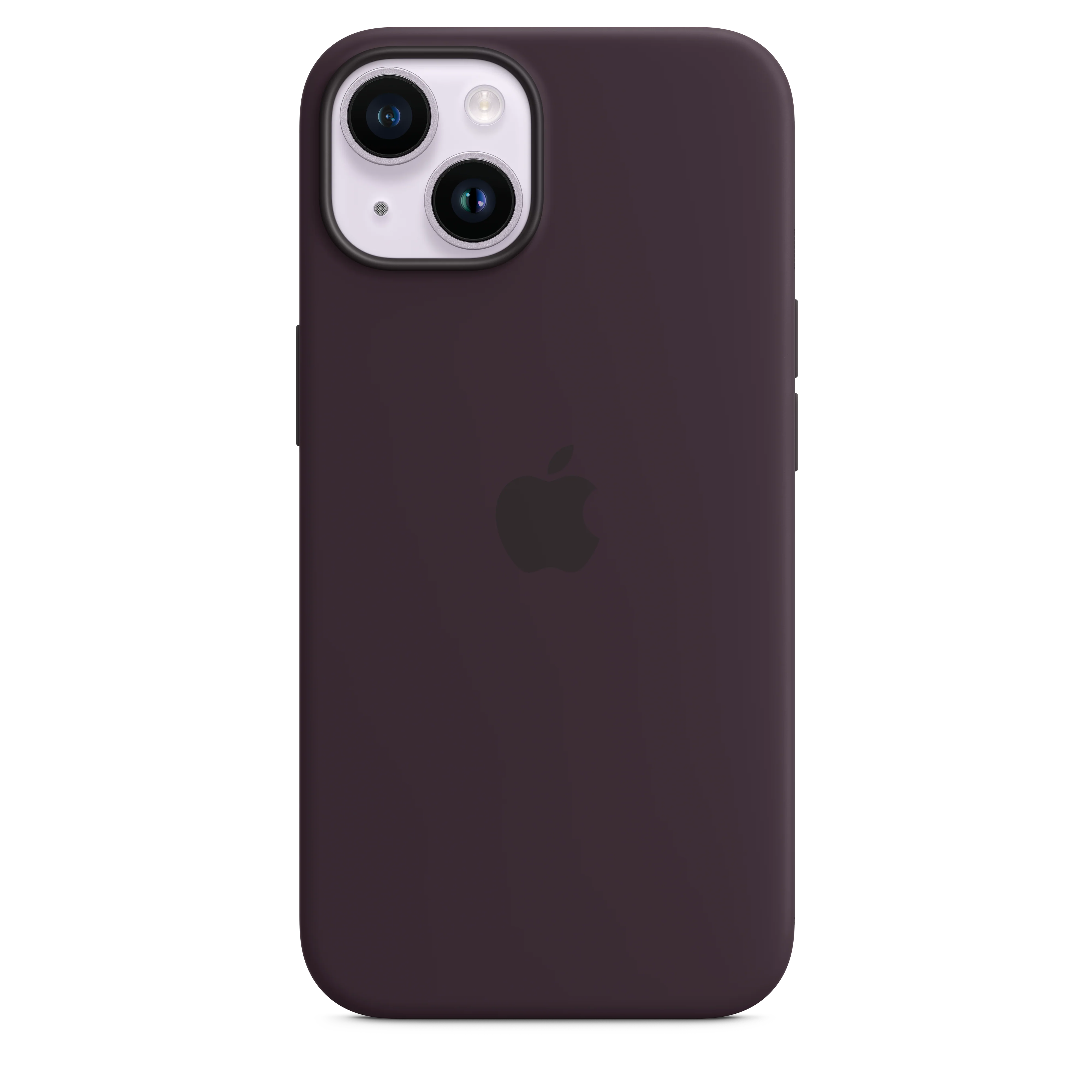 iPhone 14 Silicone Case with MagSafe - Elderberry - Image 2